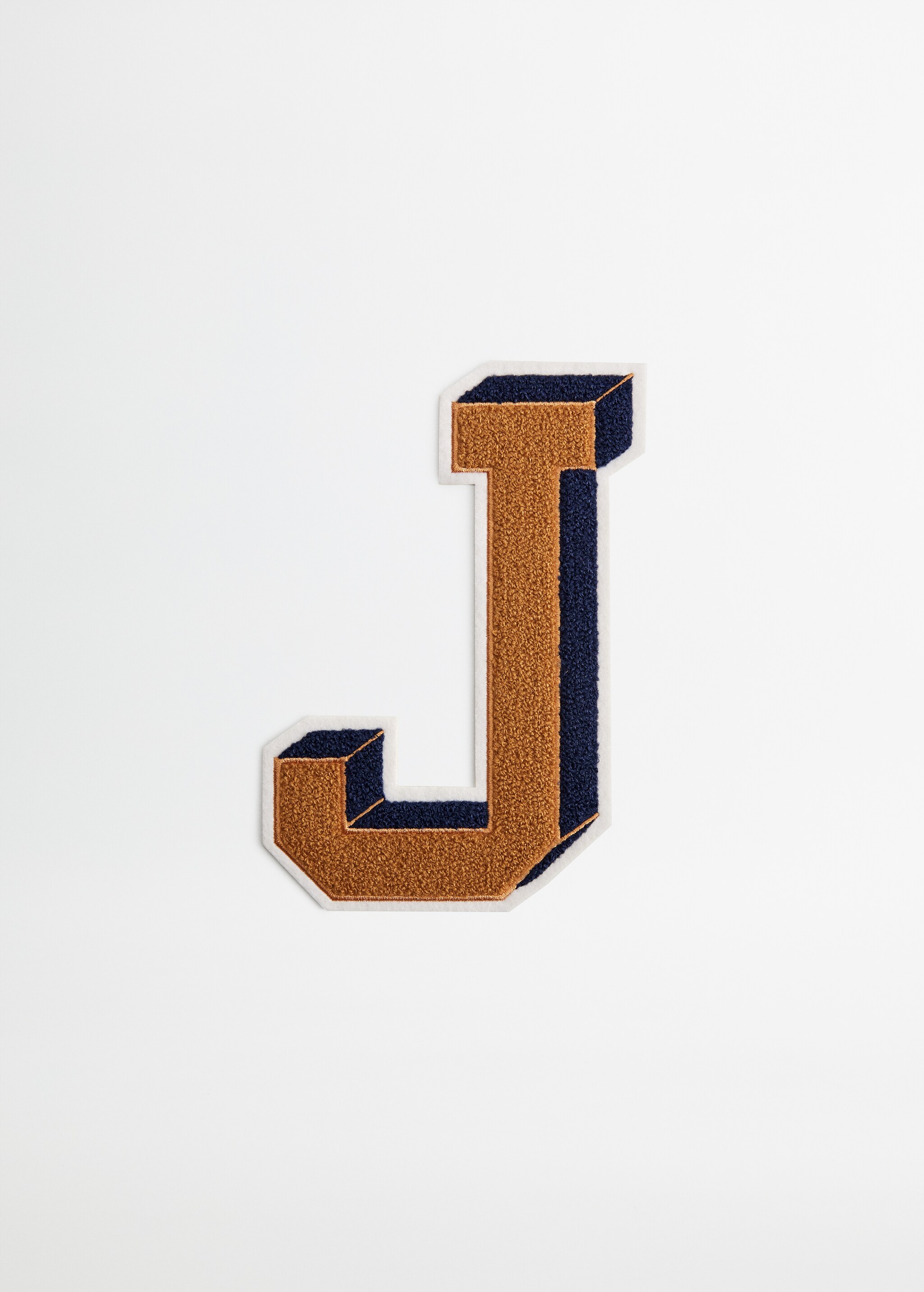 Large letter decorative patch - Article without model