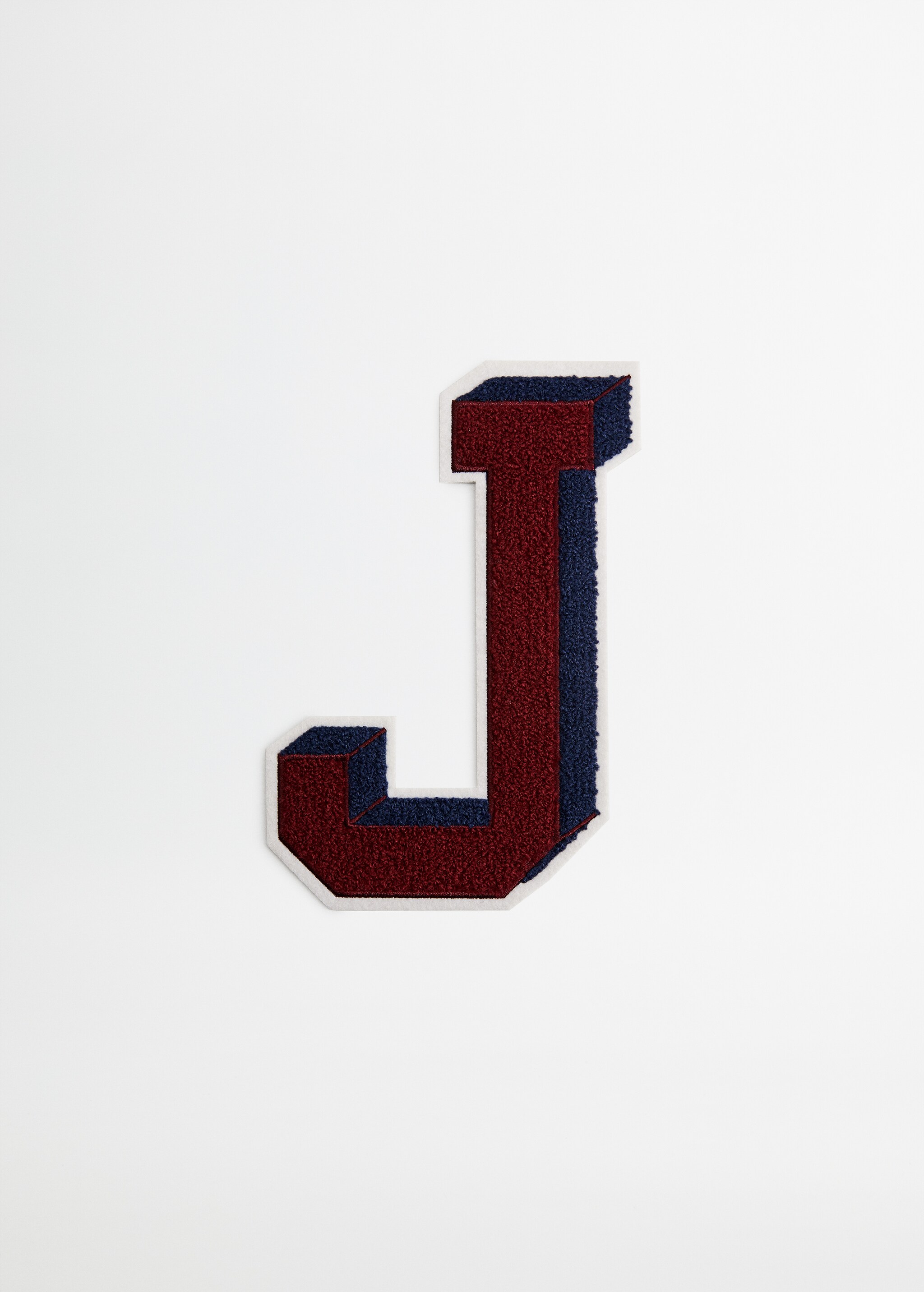 Large letter decorative patch - Article without model