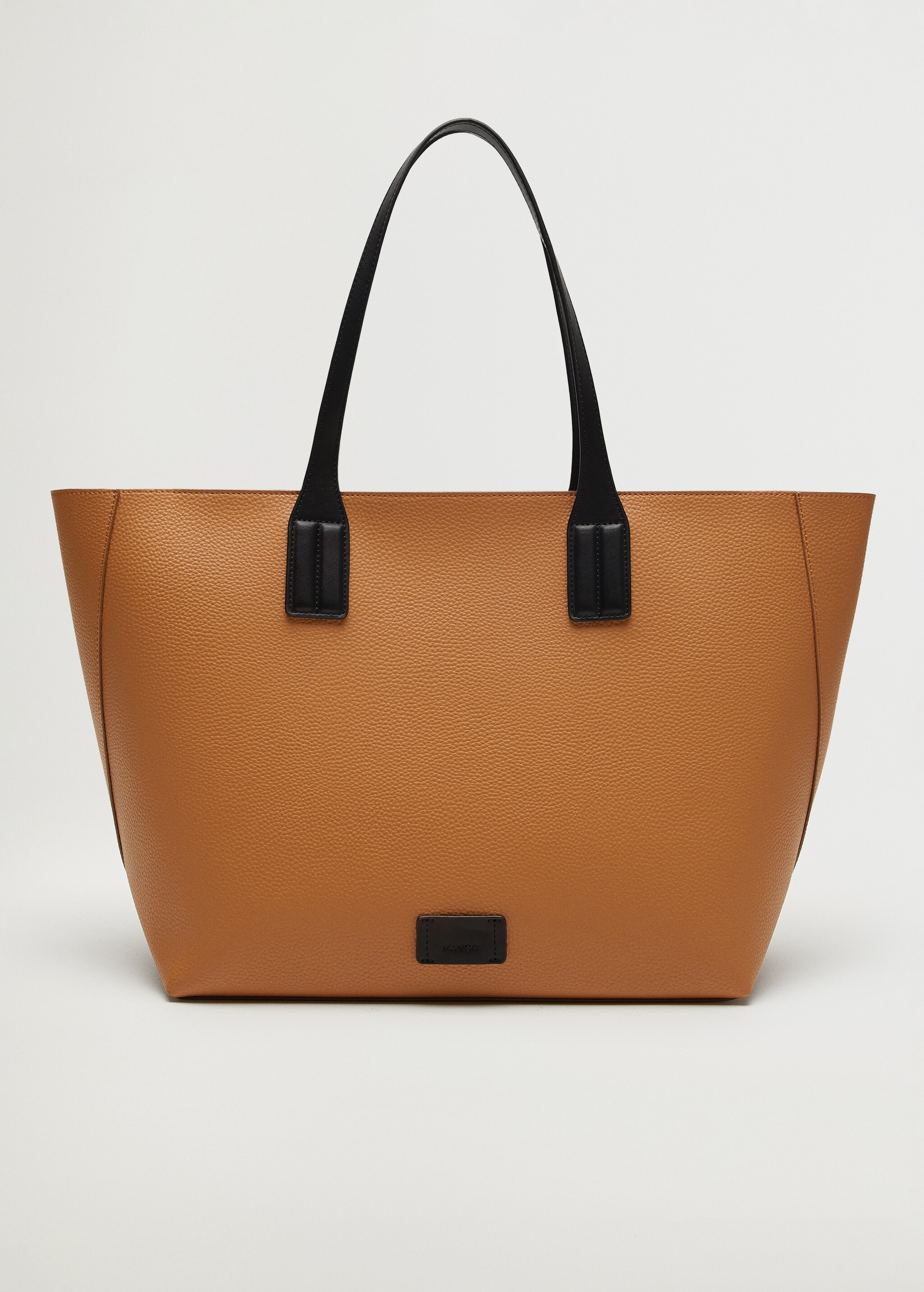 Bolso shopper efecto abatanado - Artículo sin modelo