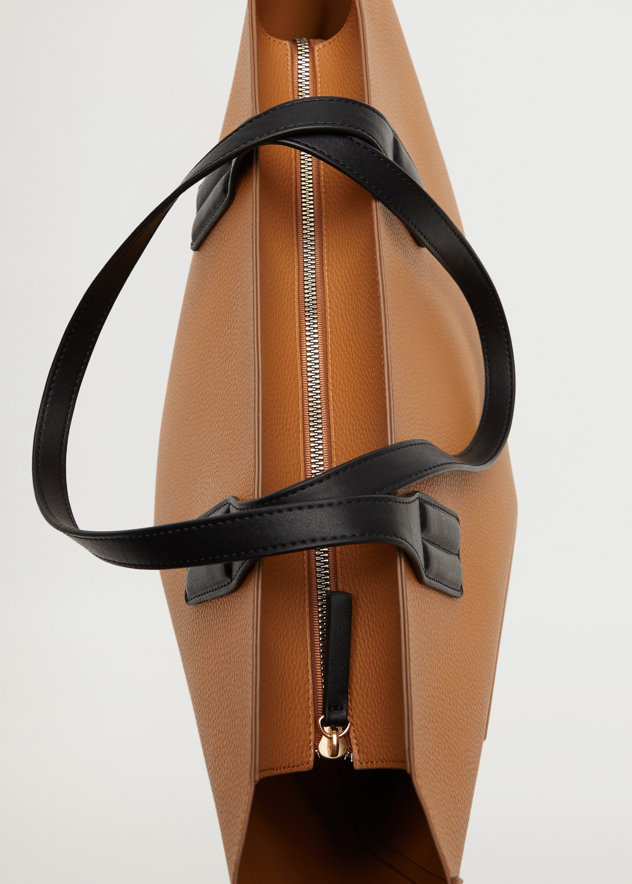 Bolso shopper efecto abatanado - Detalle del artículo 2