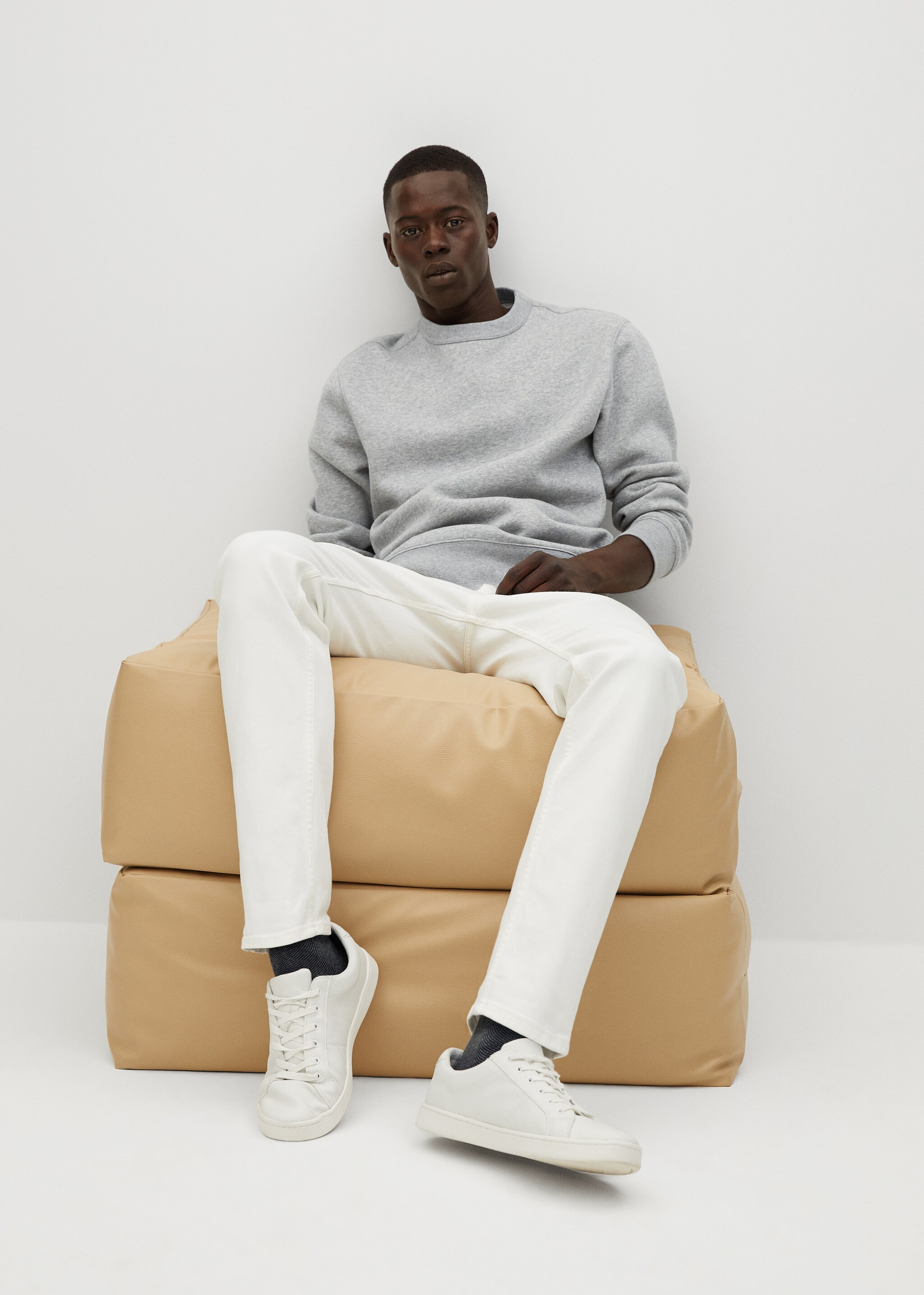 Plush cotton sweatshirt - Details of the article 3