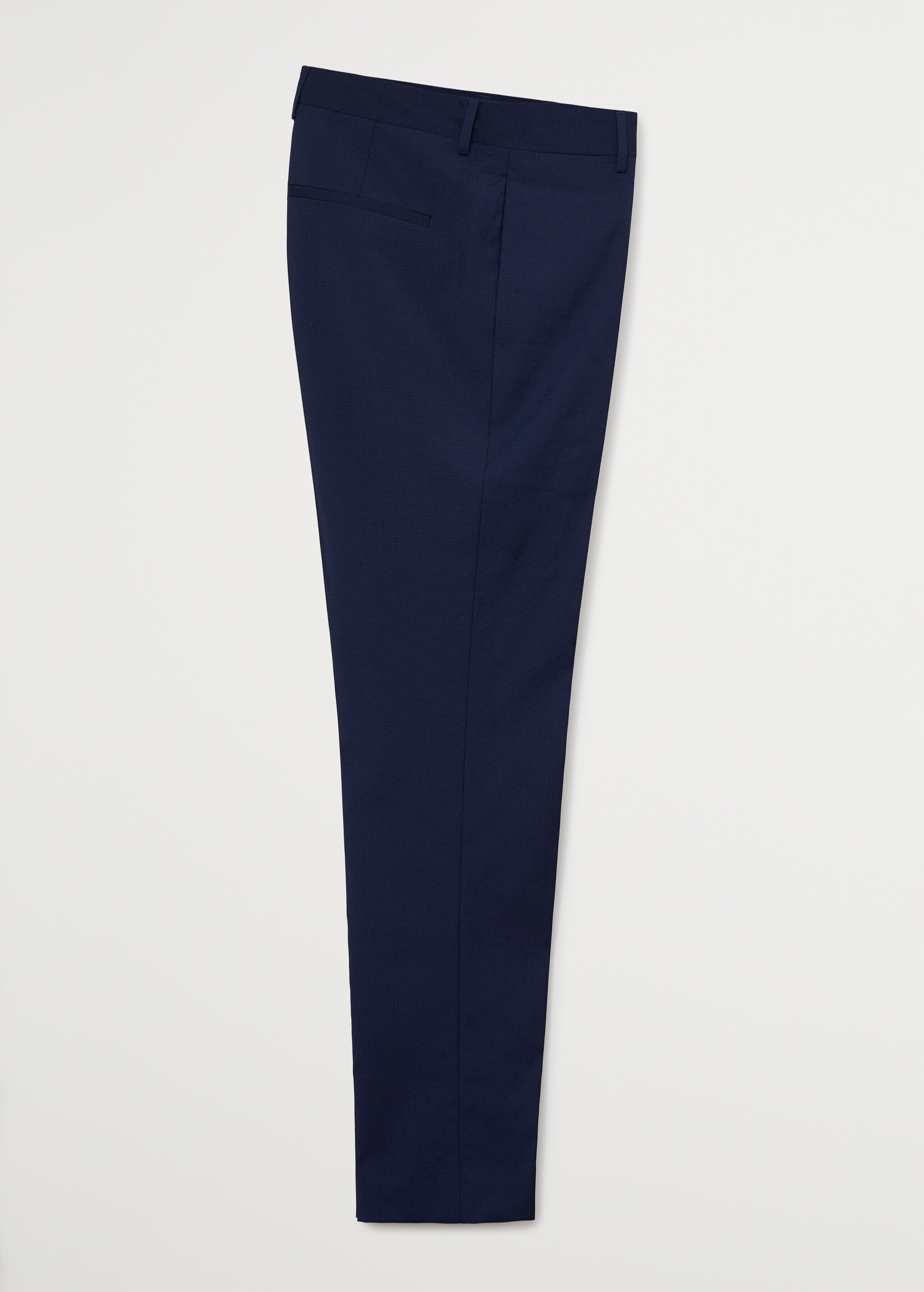 Pantalón traje super slim fit microestructura - Artículo sin modelo
