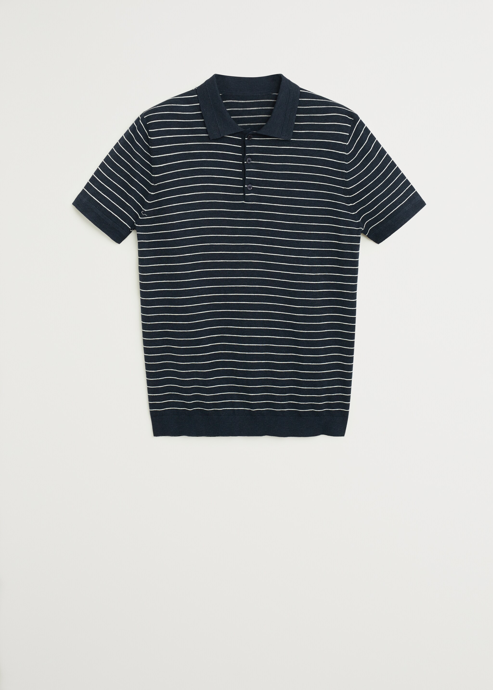 Polo punto algodón lino - Artículo sin modelo