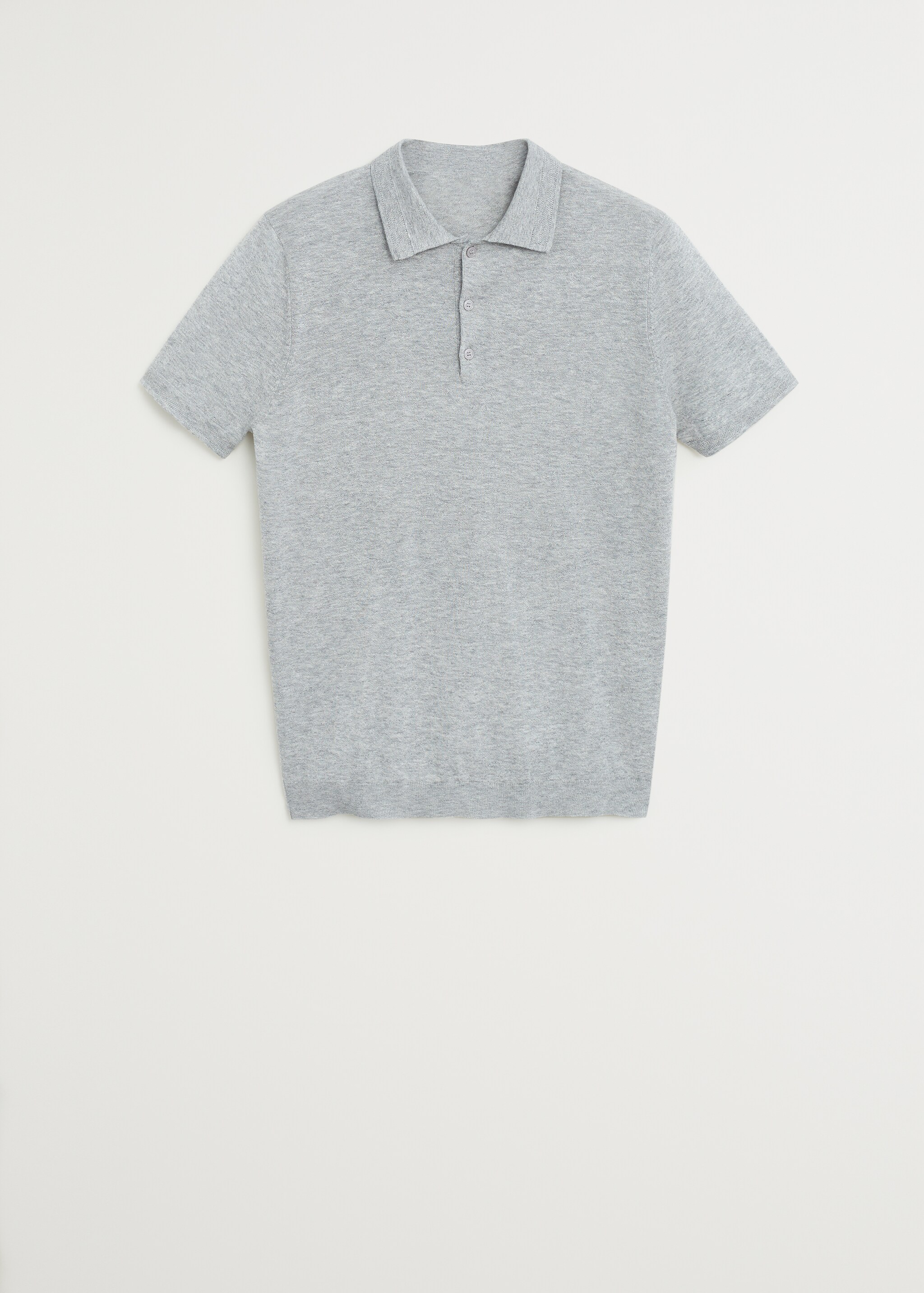 Polo punto algodón lino - Artículo sin modelo