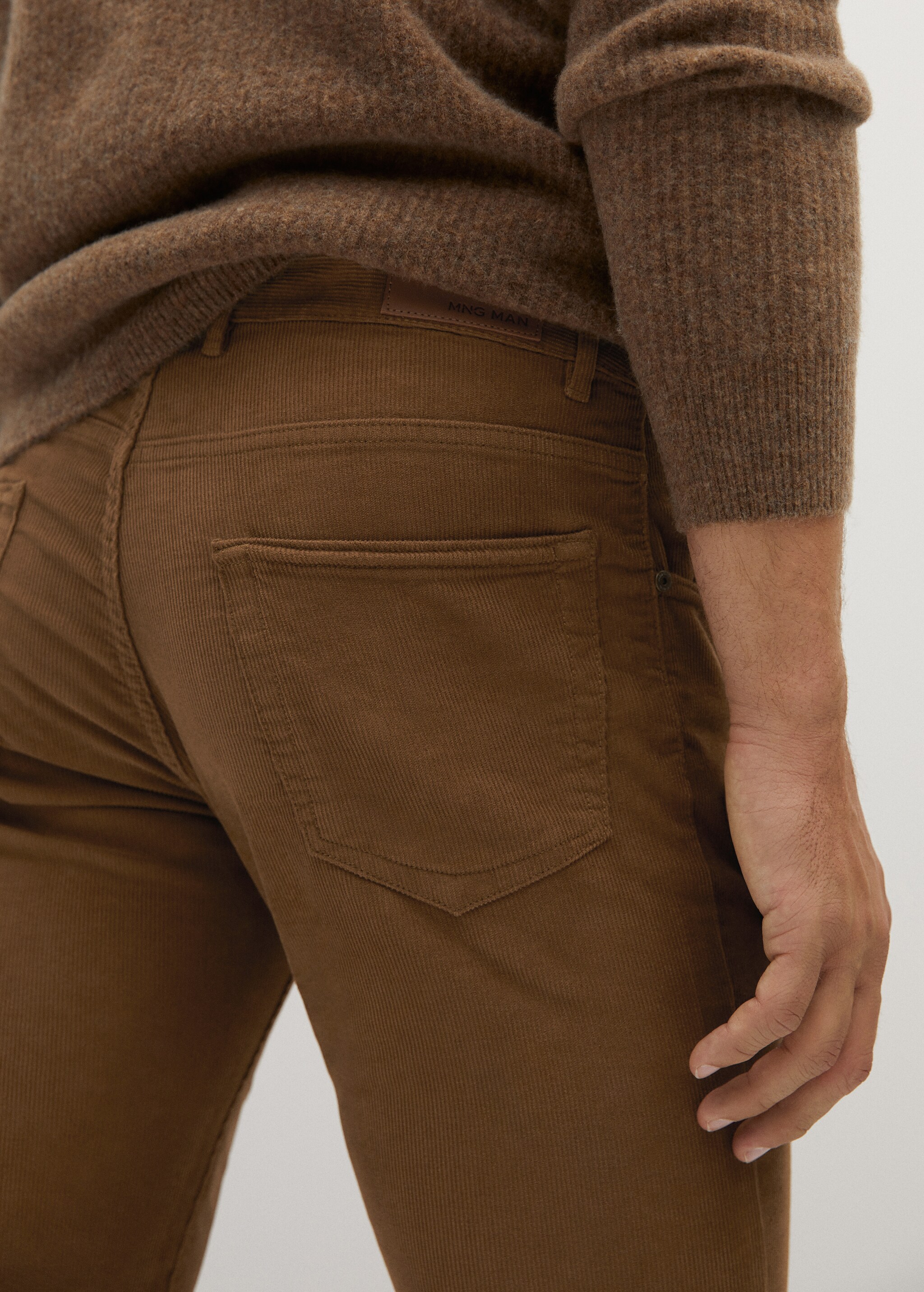 Pantalón tejanero slim fit pana - Detalle del artículo 2
