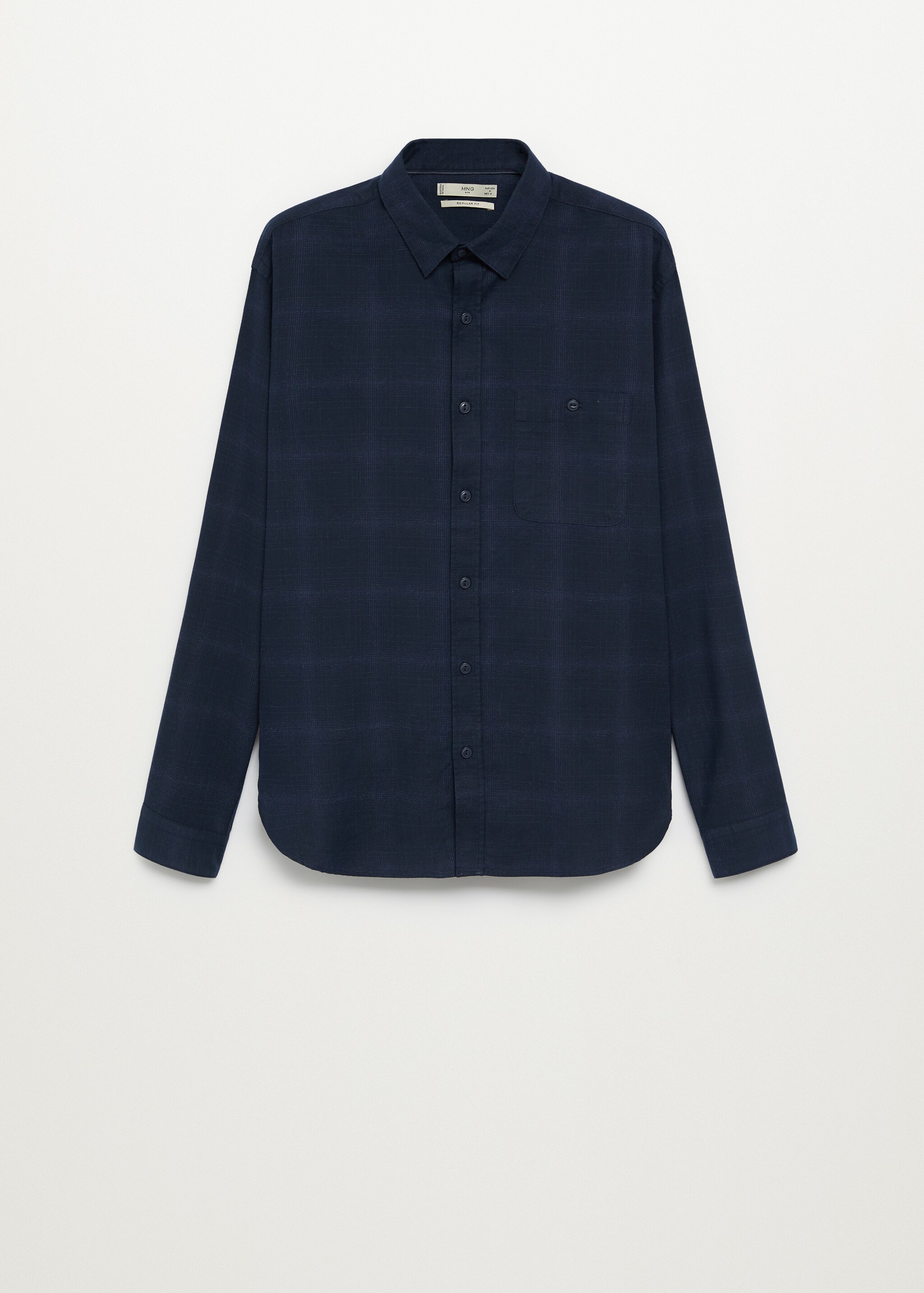 Košile regular fit bavlněná kostkovaná - Zboží bez modelu