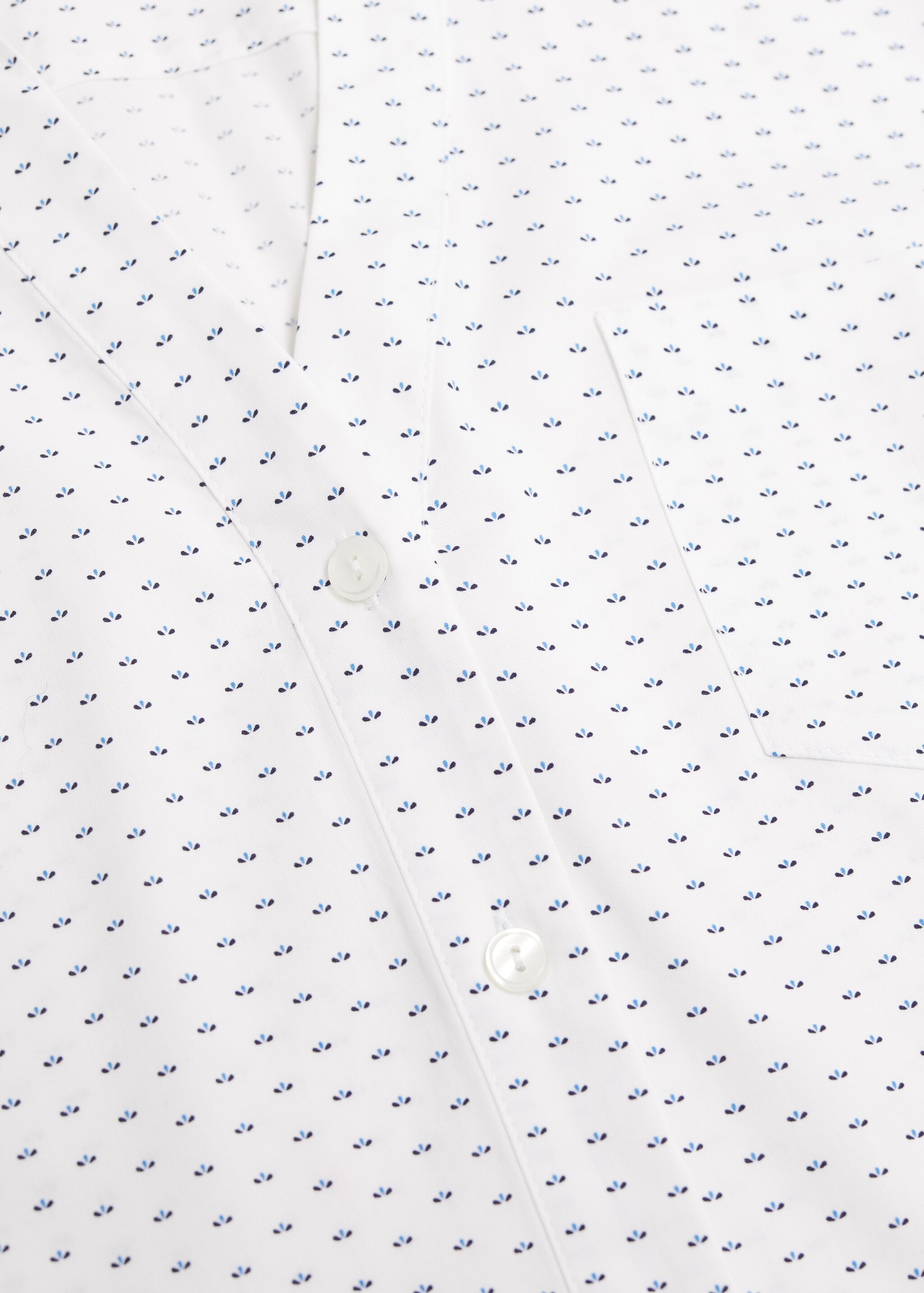 Micro print shirt - Details of the article 8