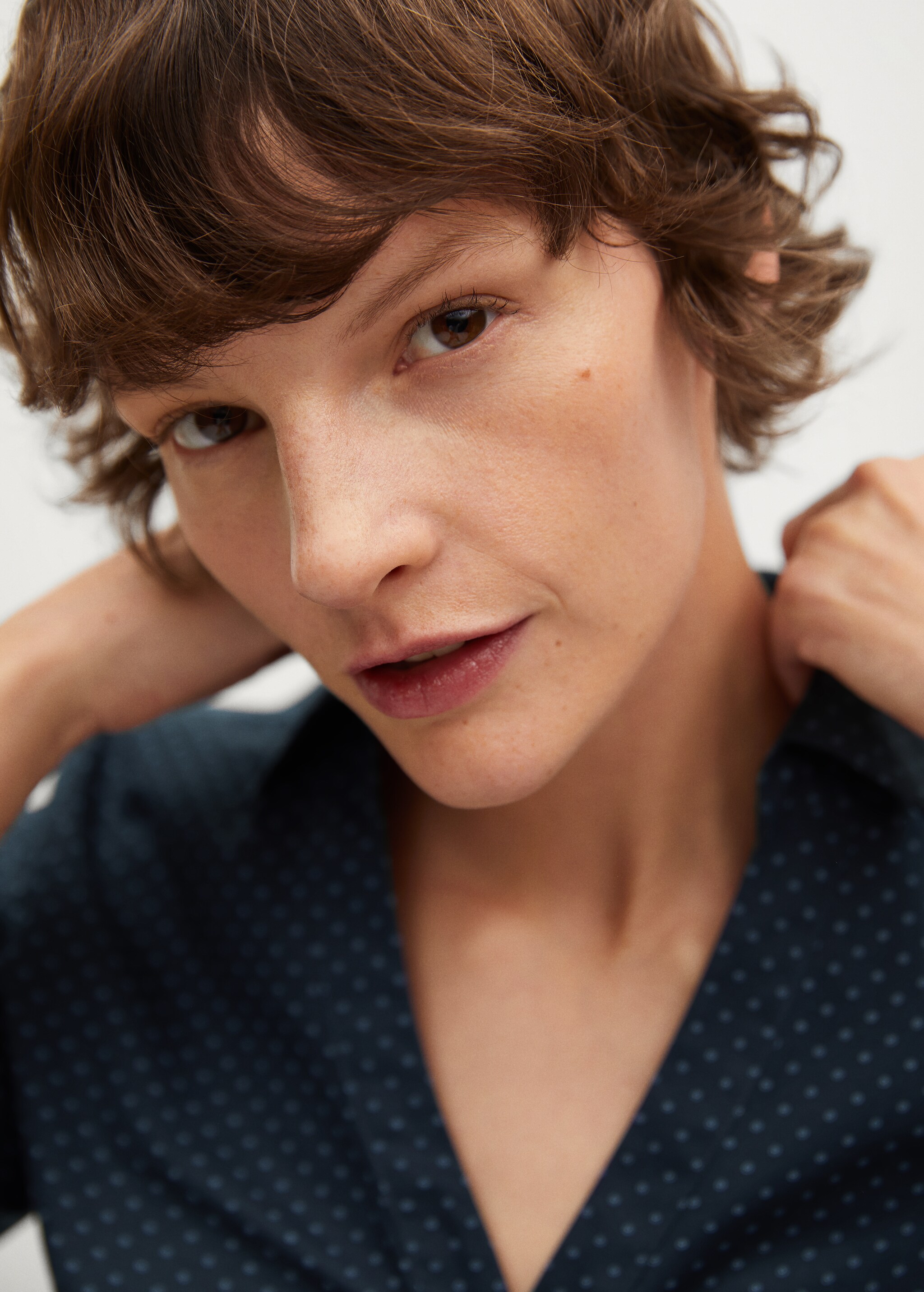 Micro print shirt - Details of the article 3