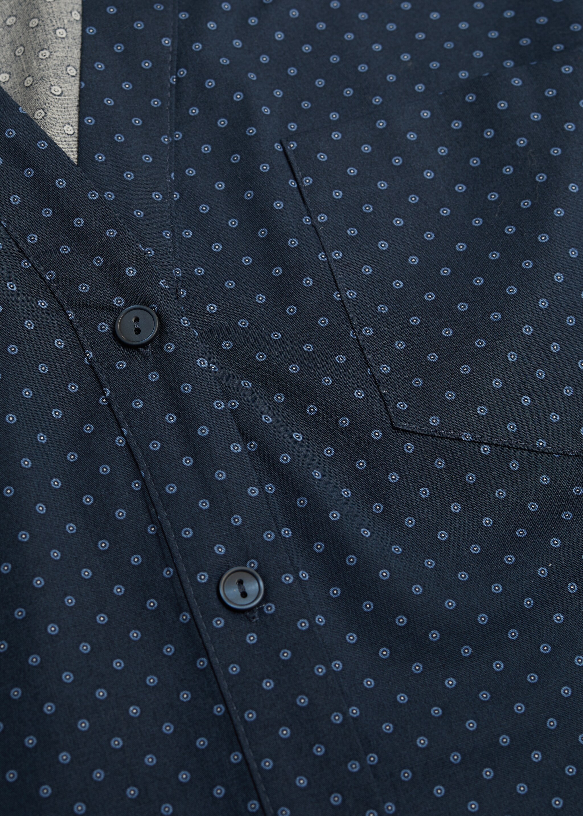 Micro print shirt - Details of the article 8