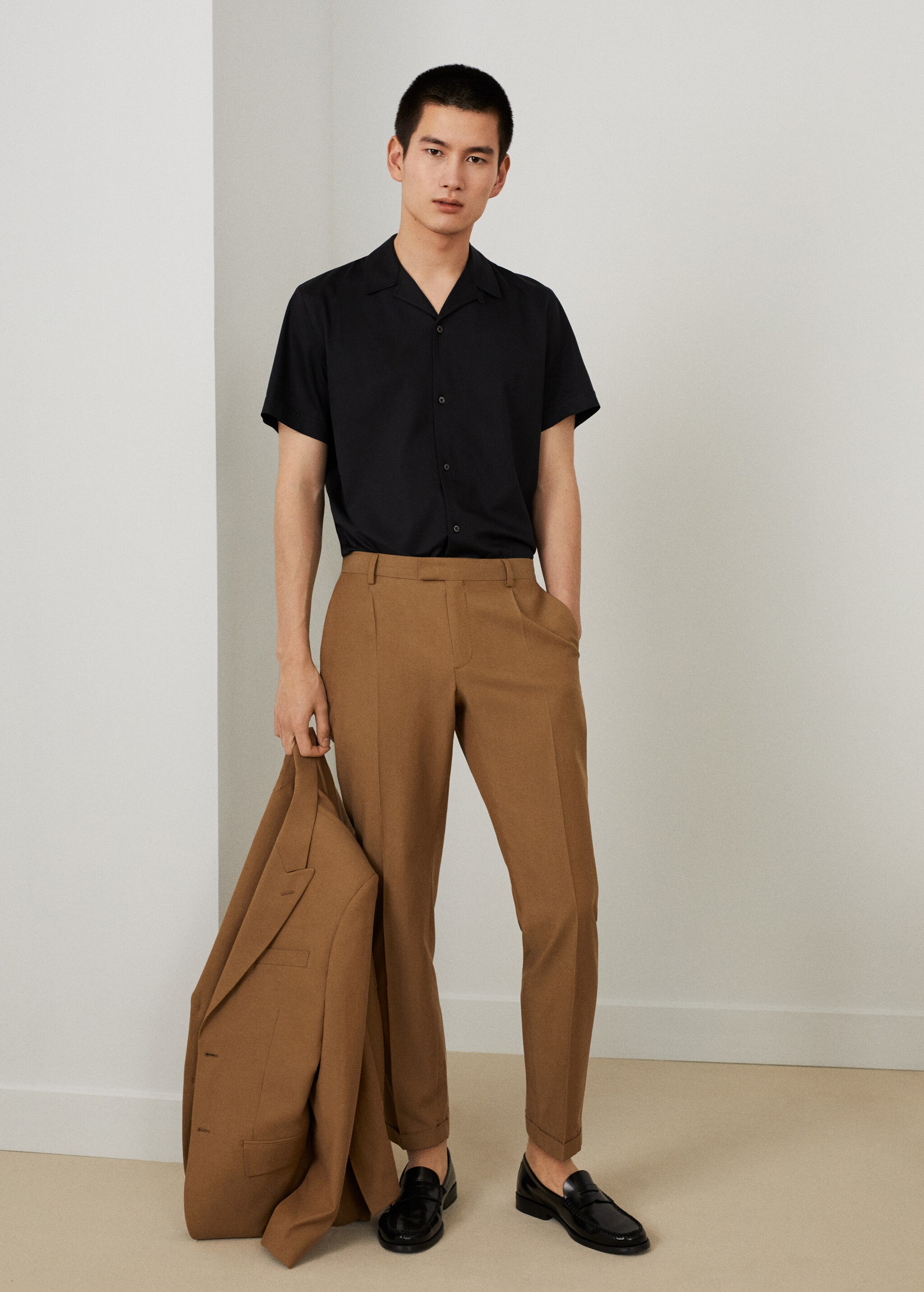 Košile regular fit bavlna a lyocell - Detail zboží 5