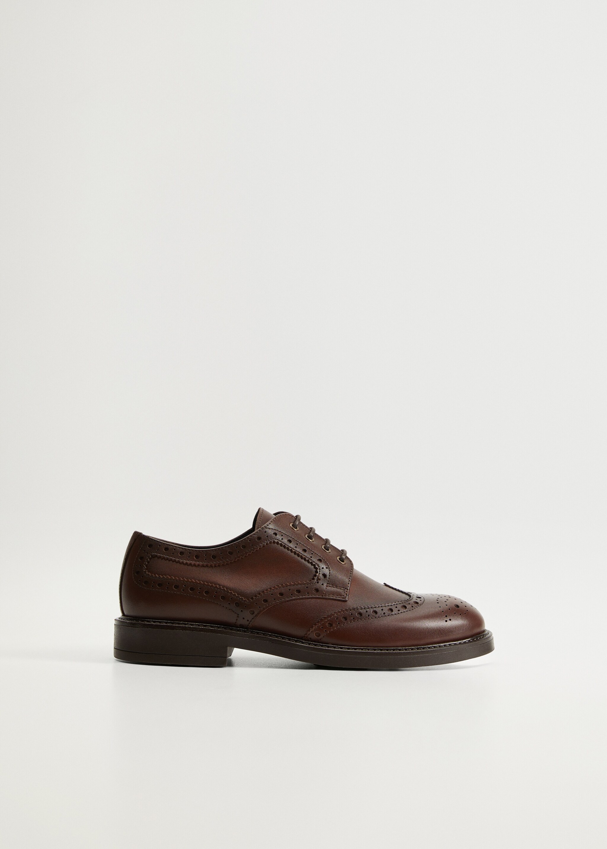 Zapato blucher piel troquelados - Artículo sin modelo