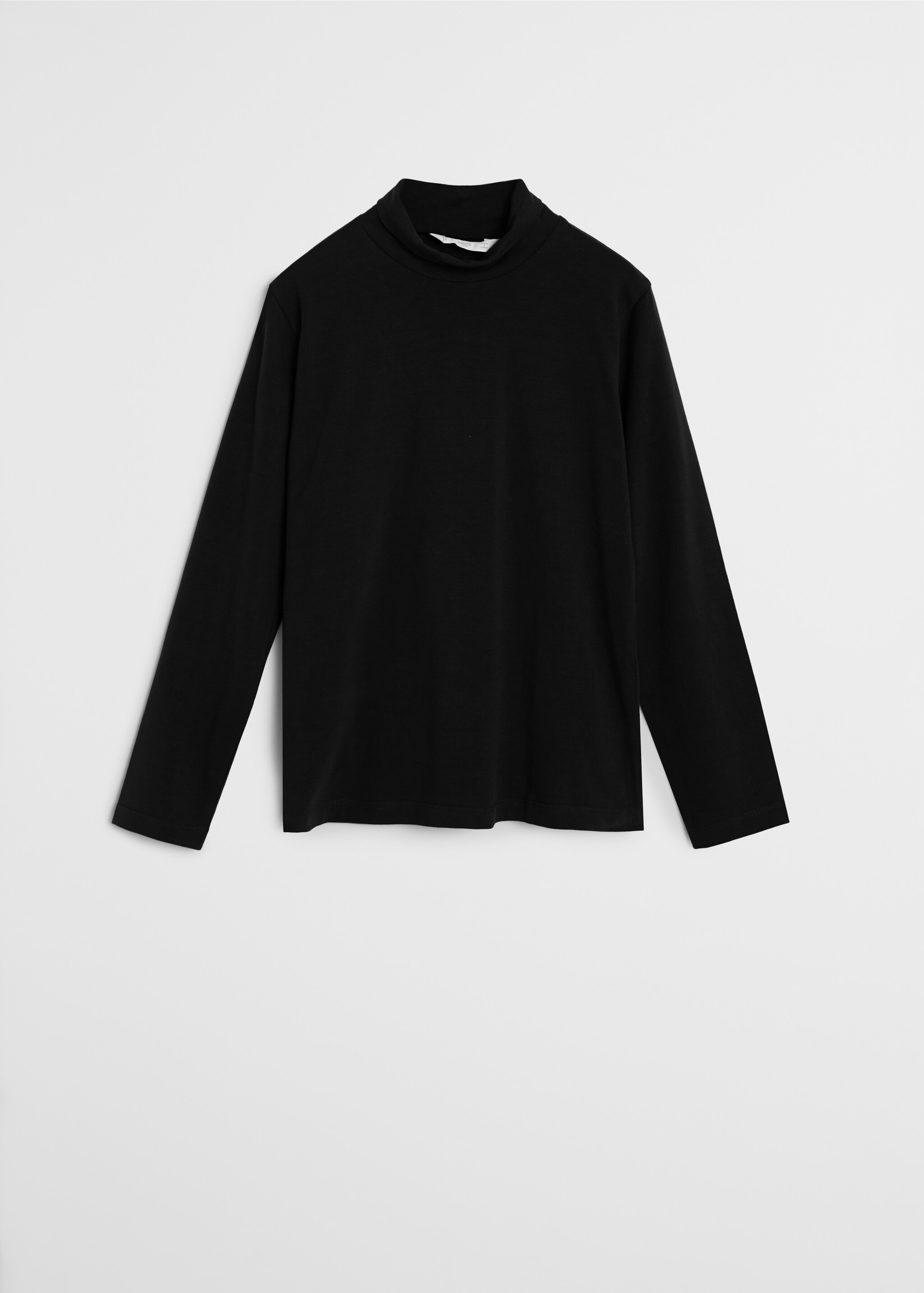 Camiseta algodón orgánico cuello alto - Artículo sin modelo