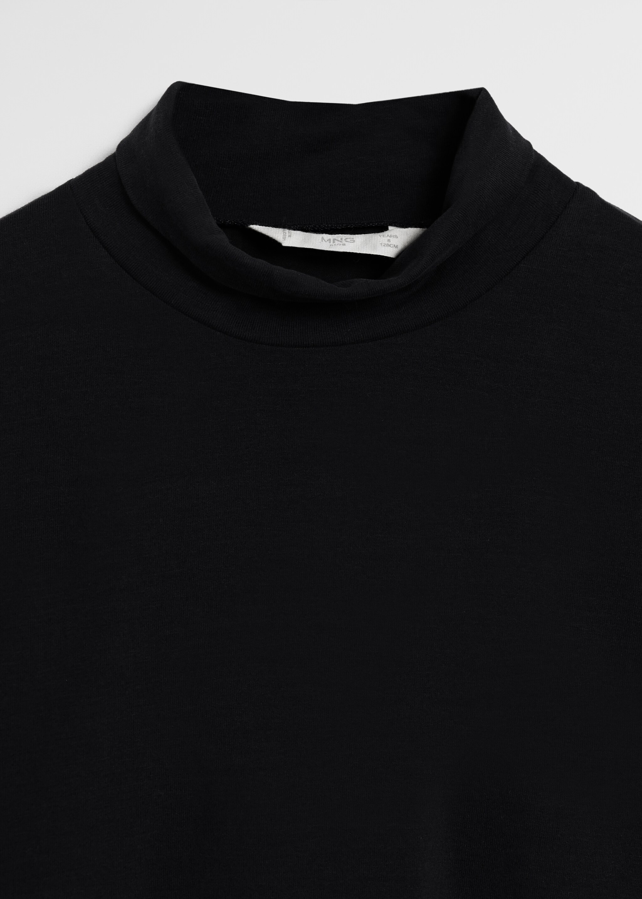 Camiseta algodón orgánico cuello alto - Detalle del artículo 8