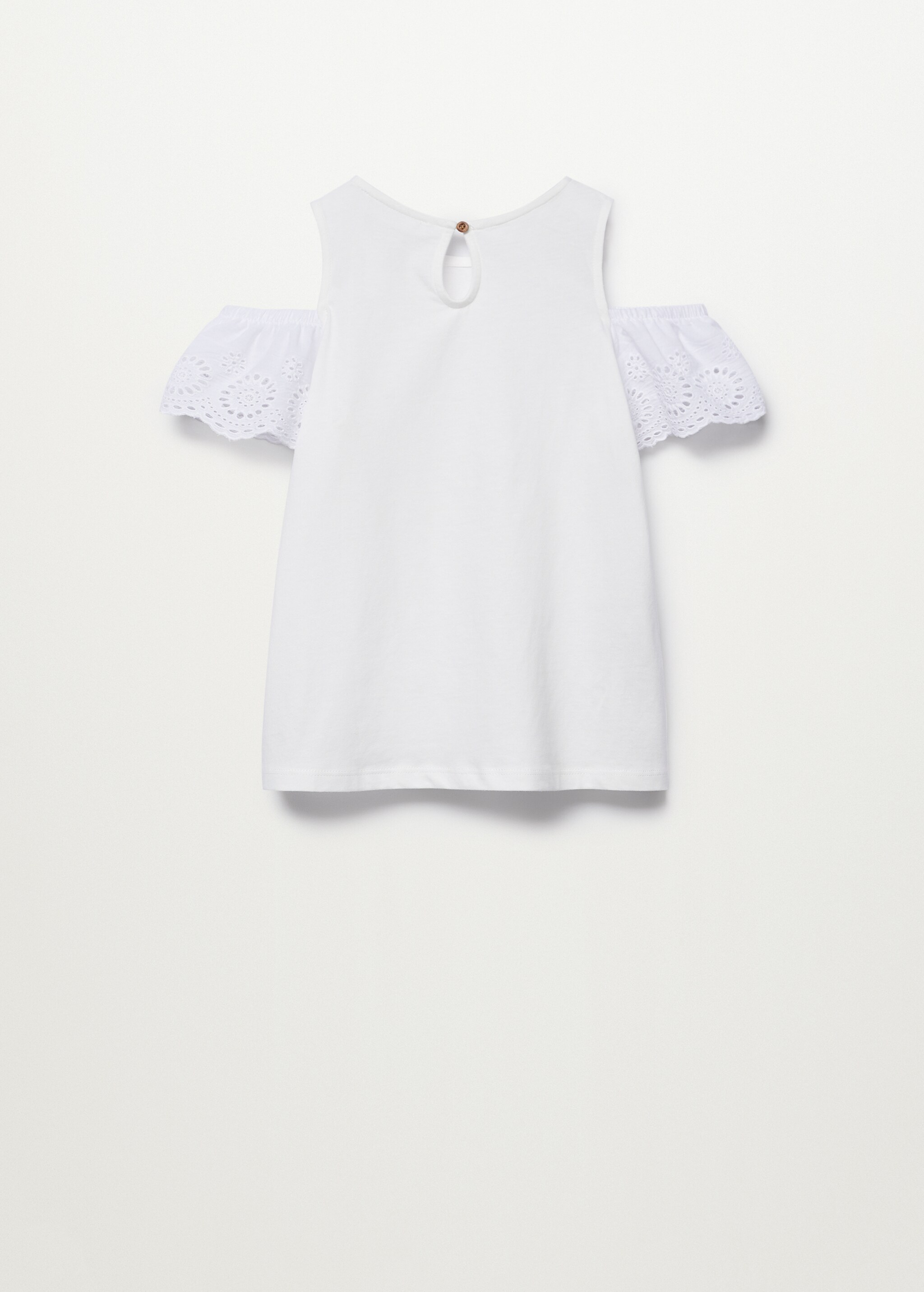 Off shoulder-topp - Artikelns baksida