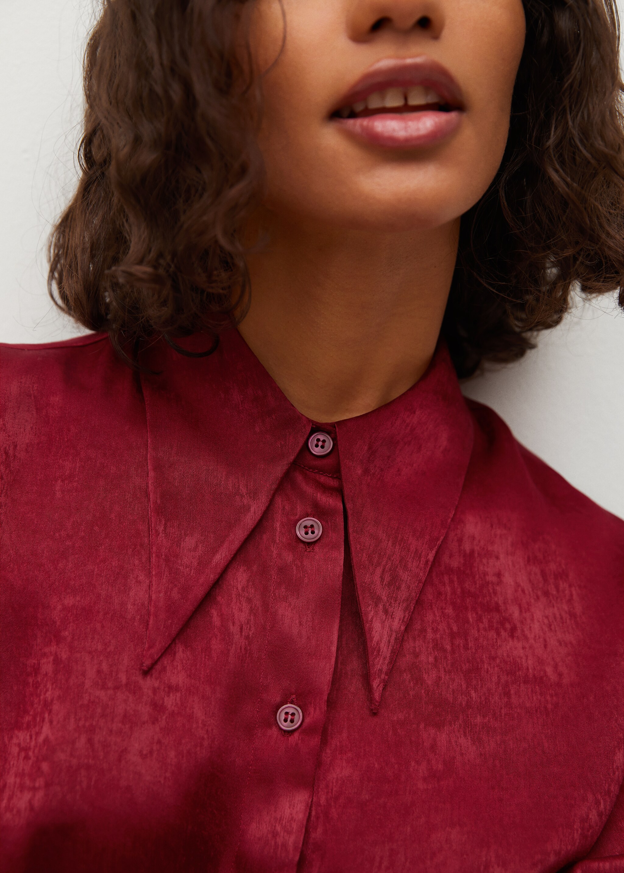 Camisa satinada - Detalle del artículo 3