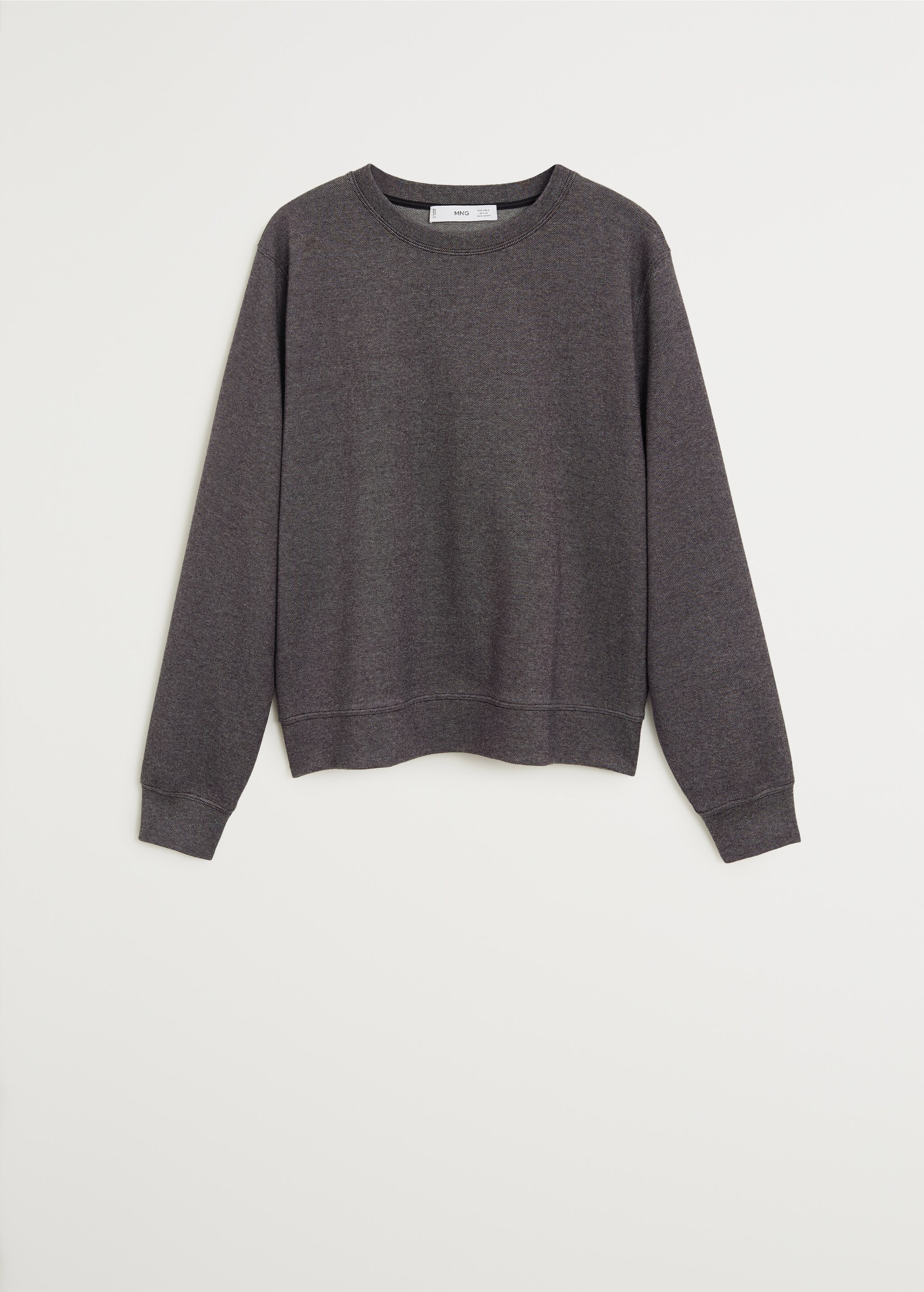 Sudadera jaspeada - Artículo sin modelo