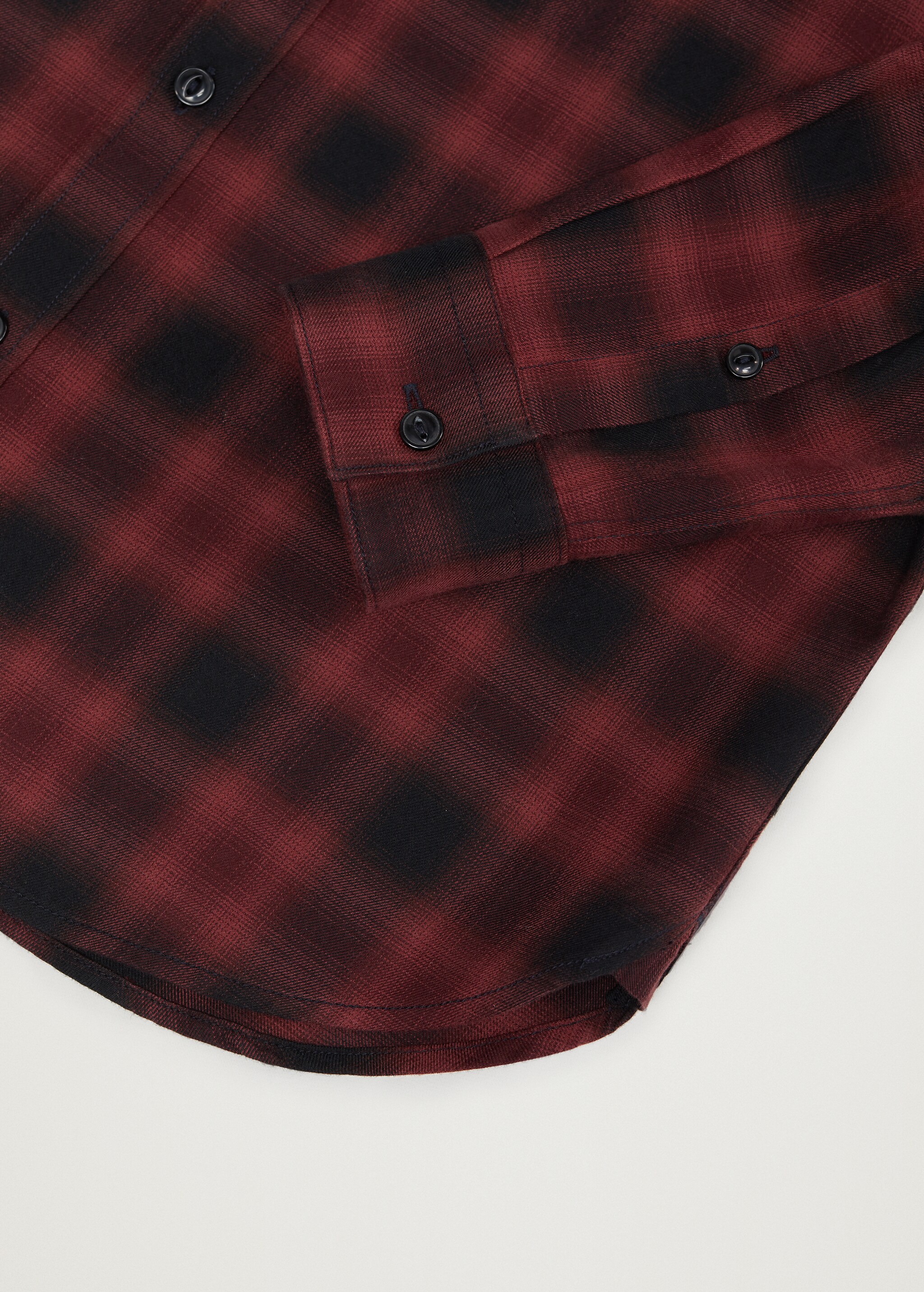 Camisa regular fit franela cuadros - Detalle del artículo 7