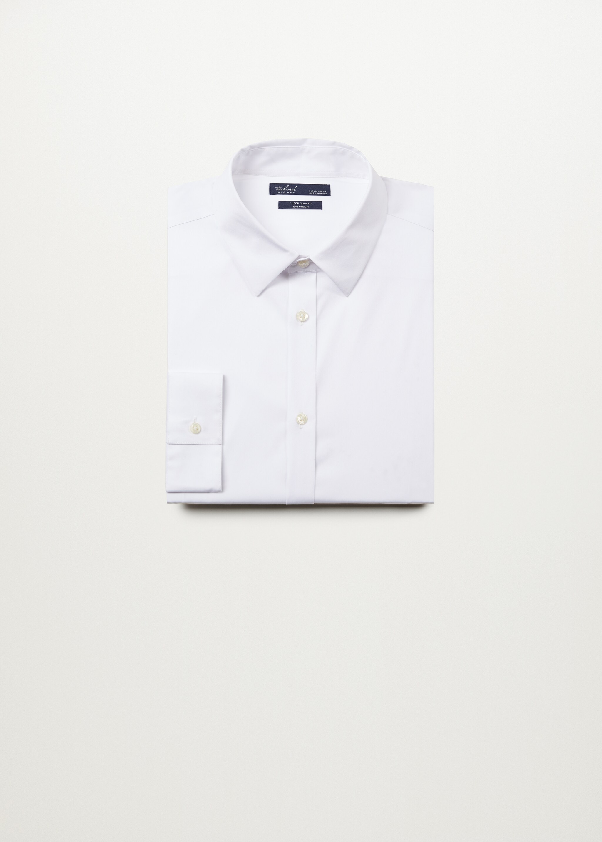Obleková košile super slim fit ze strečové bavlny - Zboží bez modelu