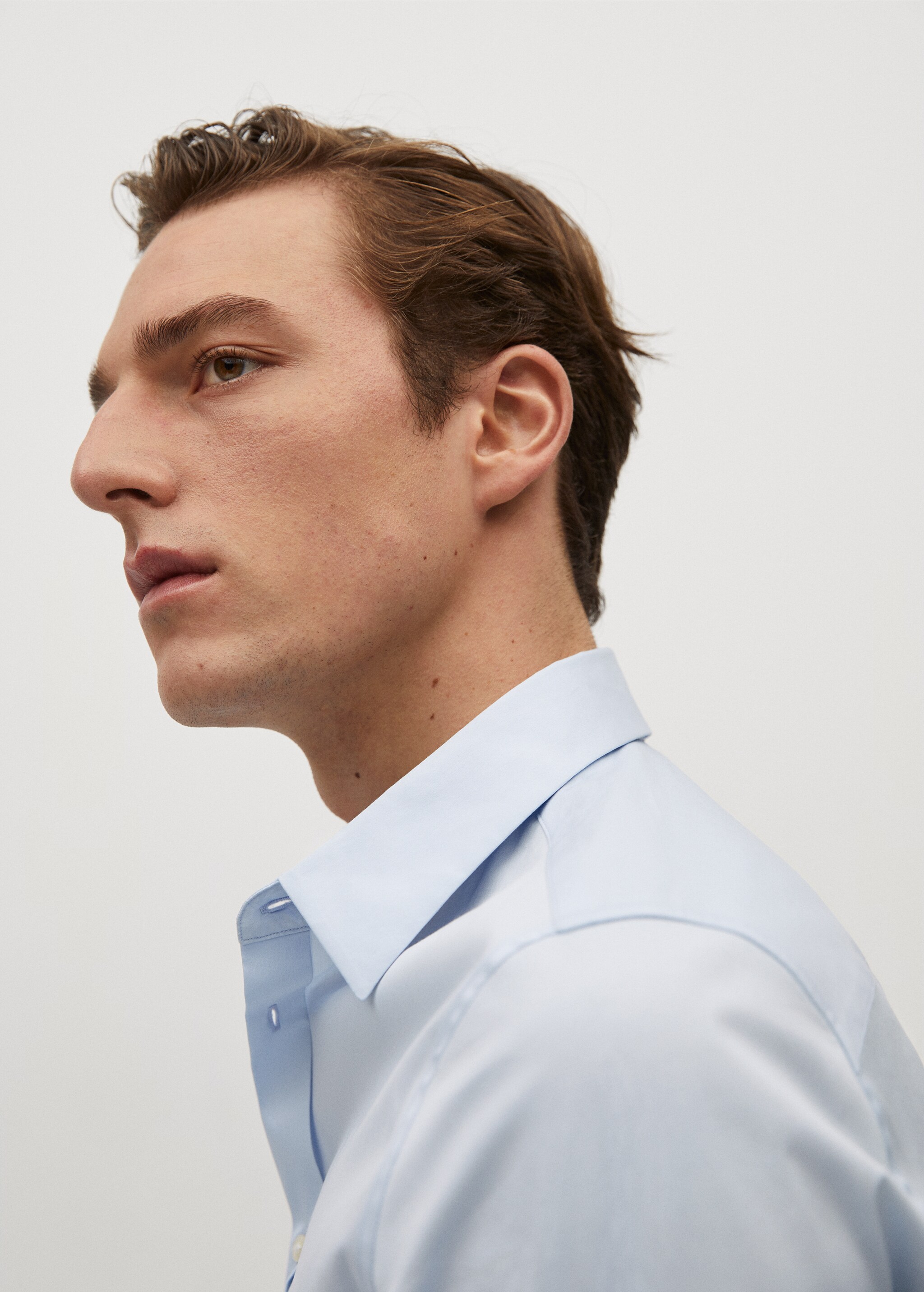 Obleková košile super slim fit ze strečové bavlny - Detail zboží 1