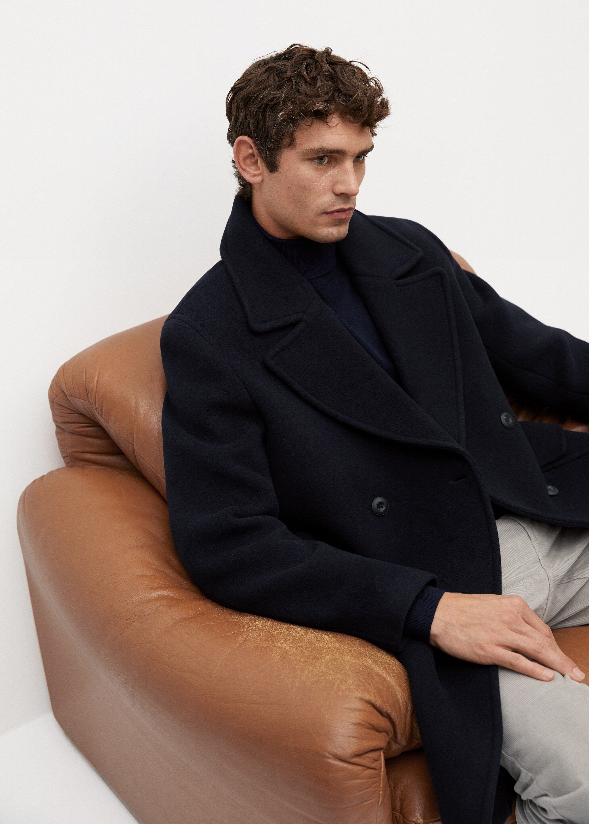 Merino wool washable sweater - Details of the article 3
