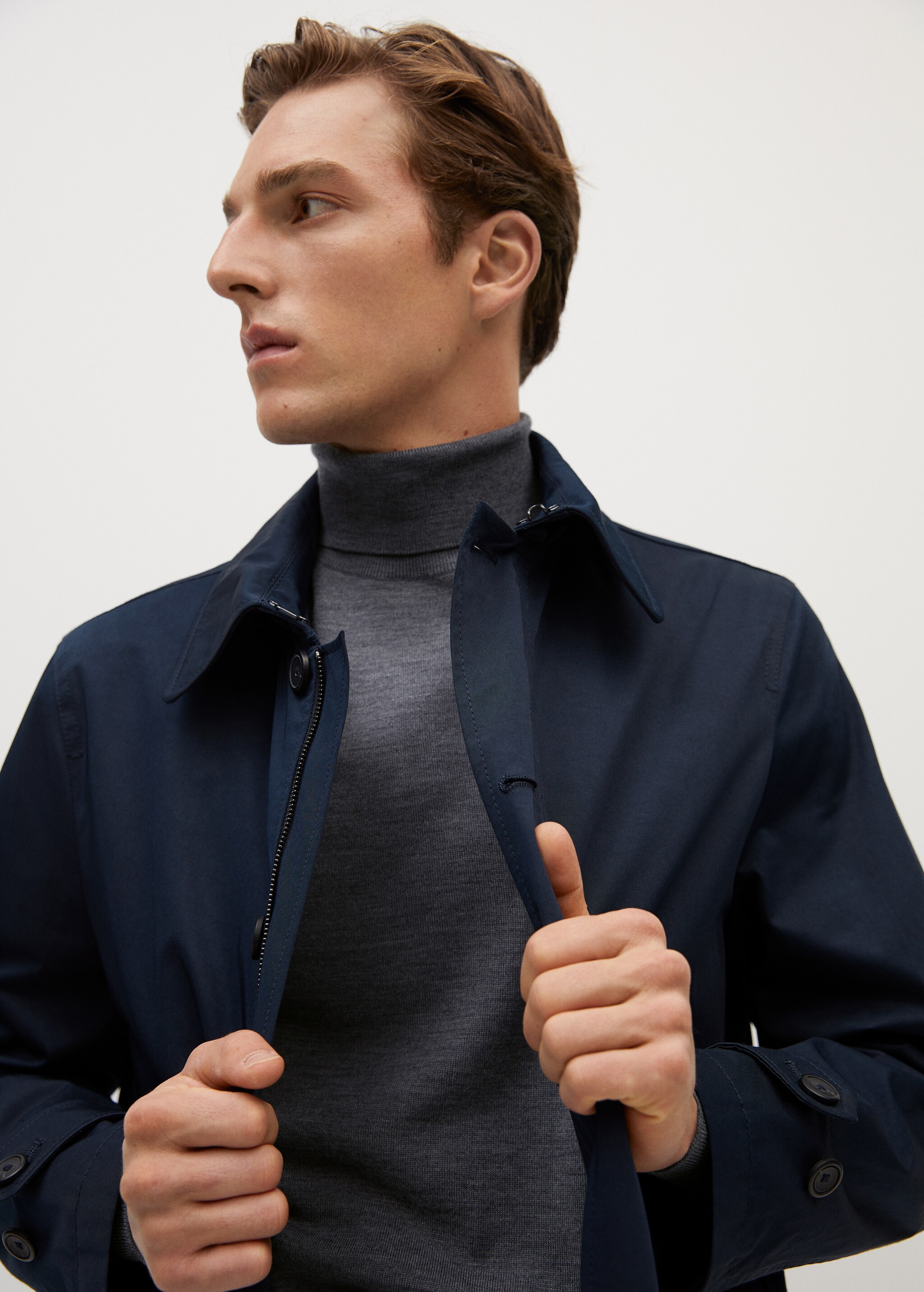 Merino wool washable sweater - Details of the article 4