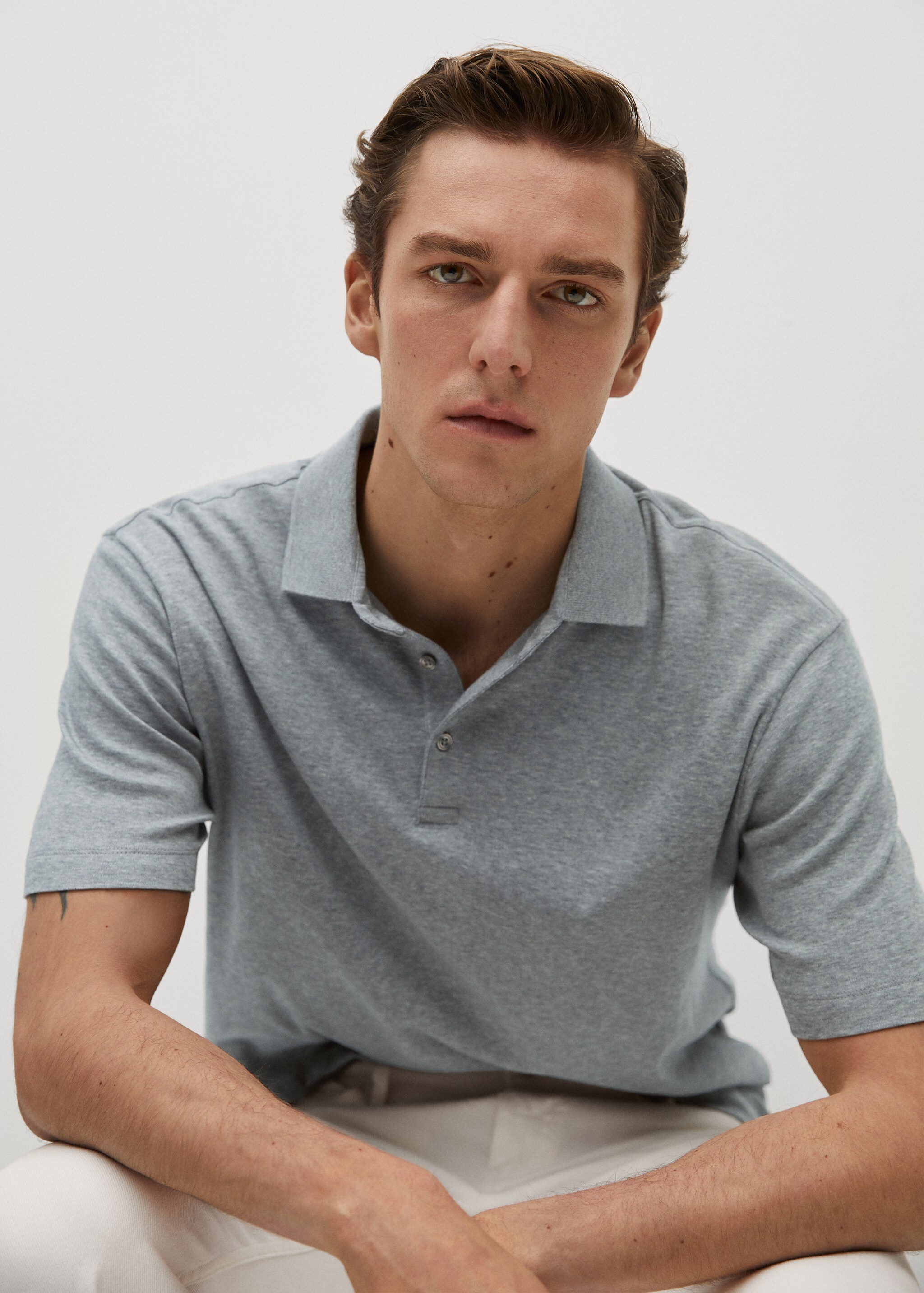 Basic katoenen polo - Detail van het artikel 3