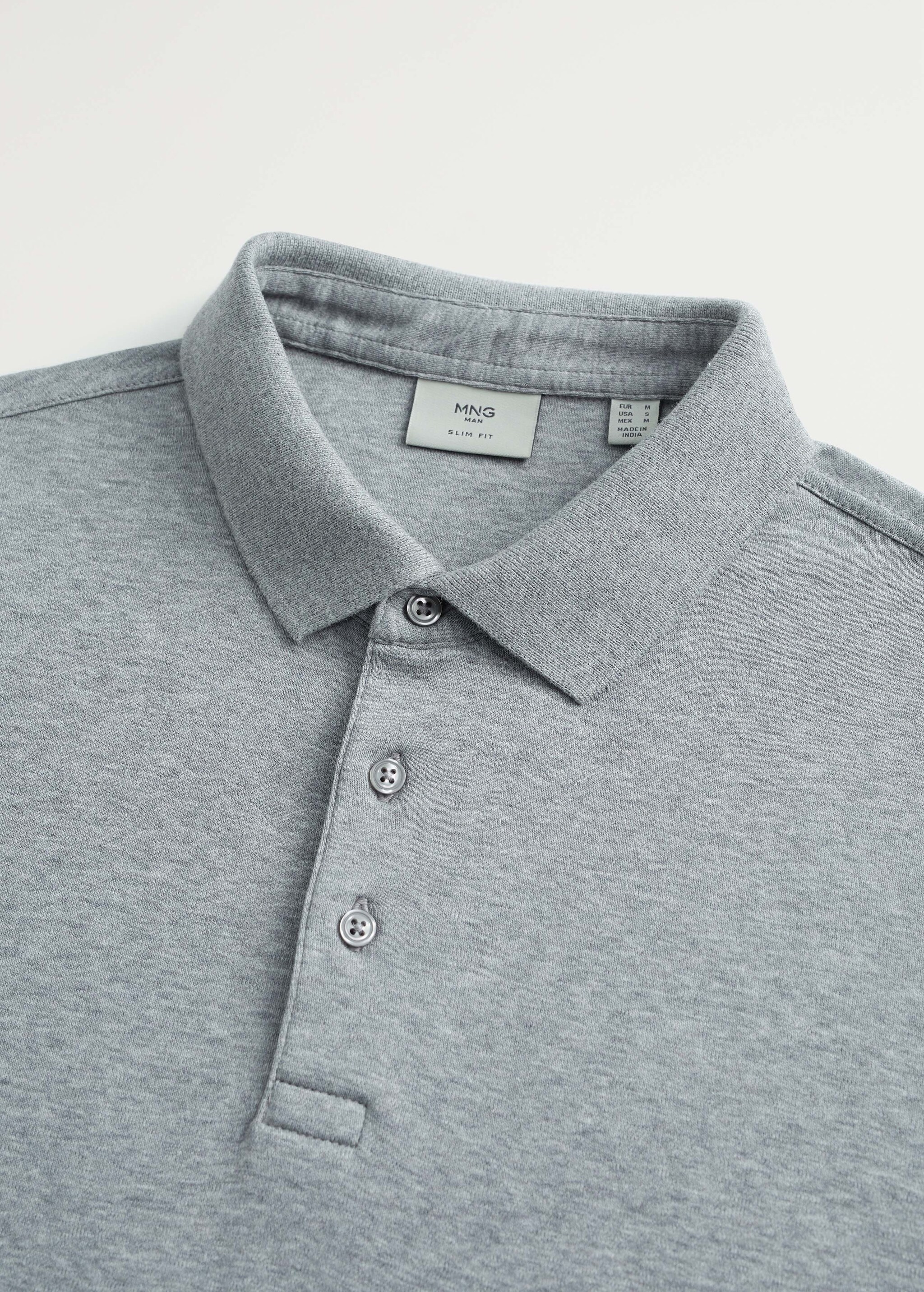 Basic katoenen polo - Detail van het artikel 7