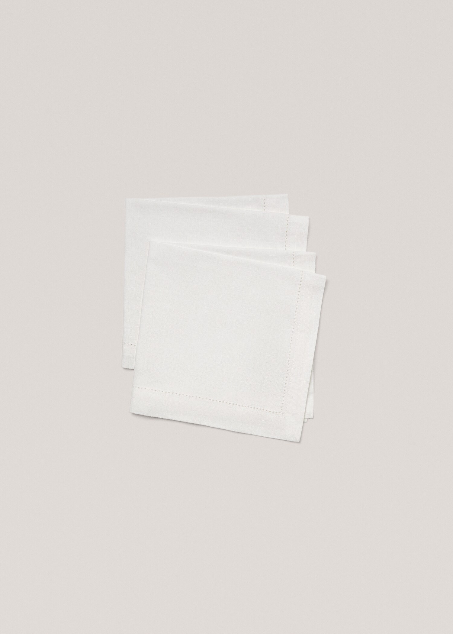 Napkins with hemstitch detail - Details of the article 1