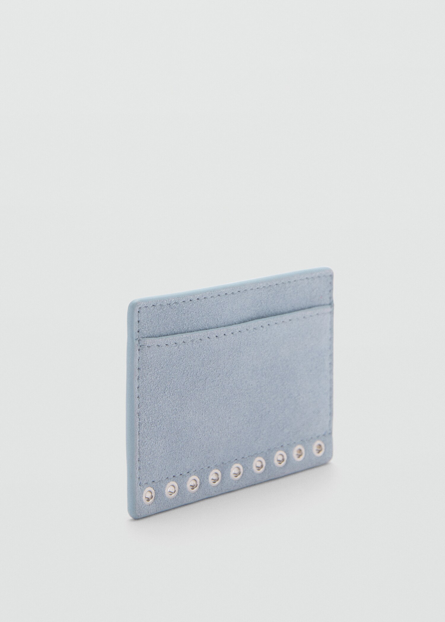 Suede die-cut card holder - Medium plane