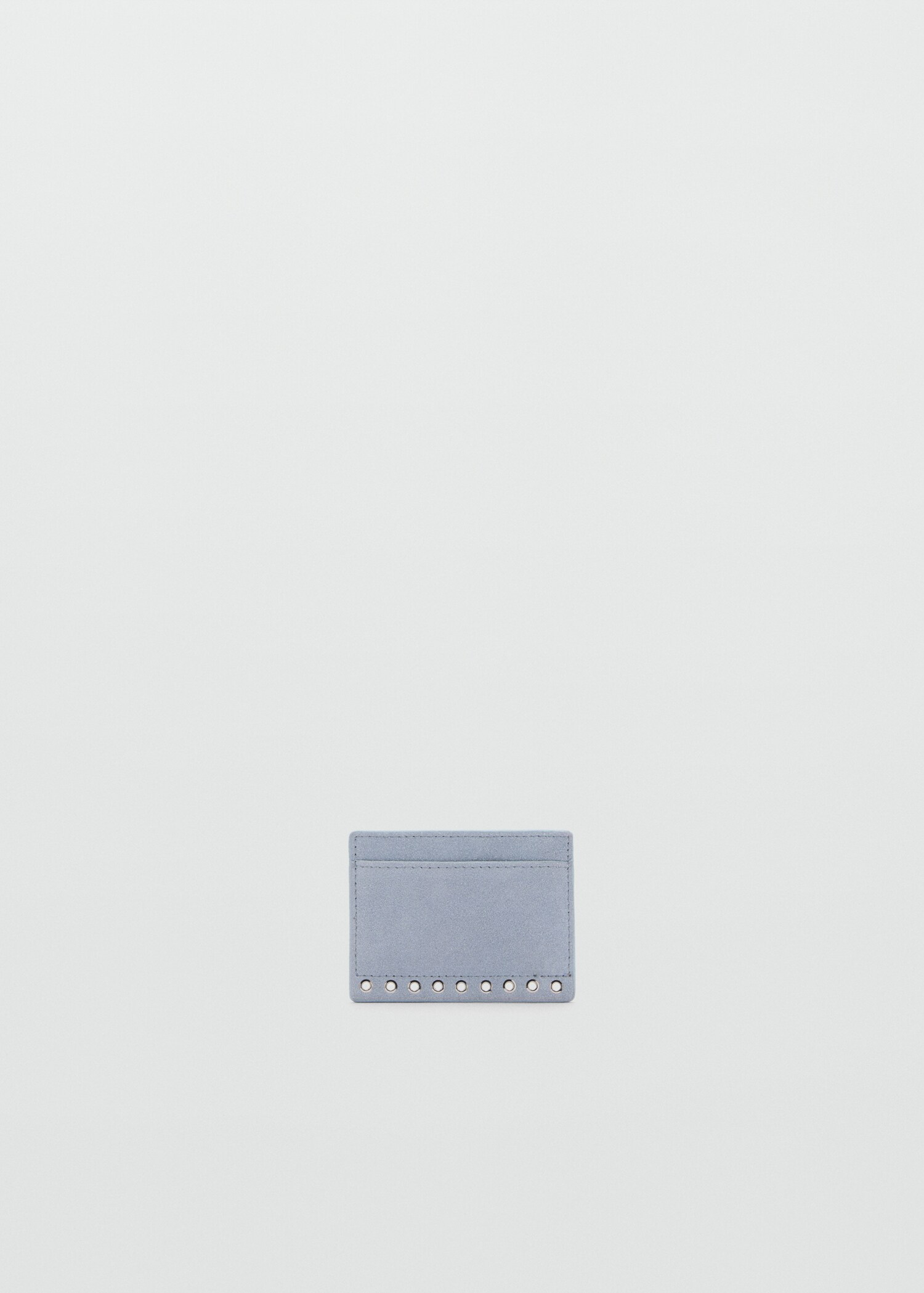 Suede die-cut card holder - Article without model