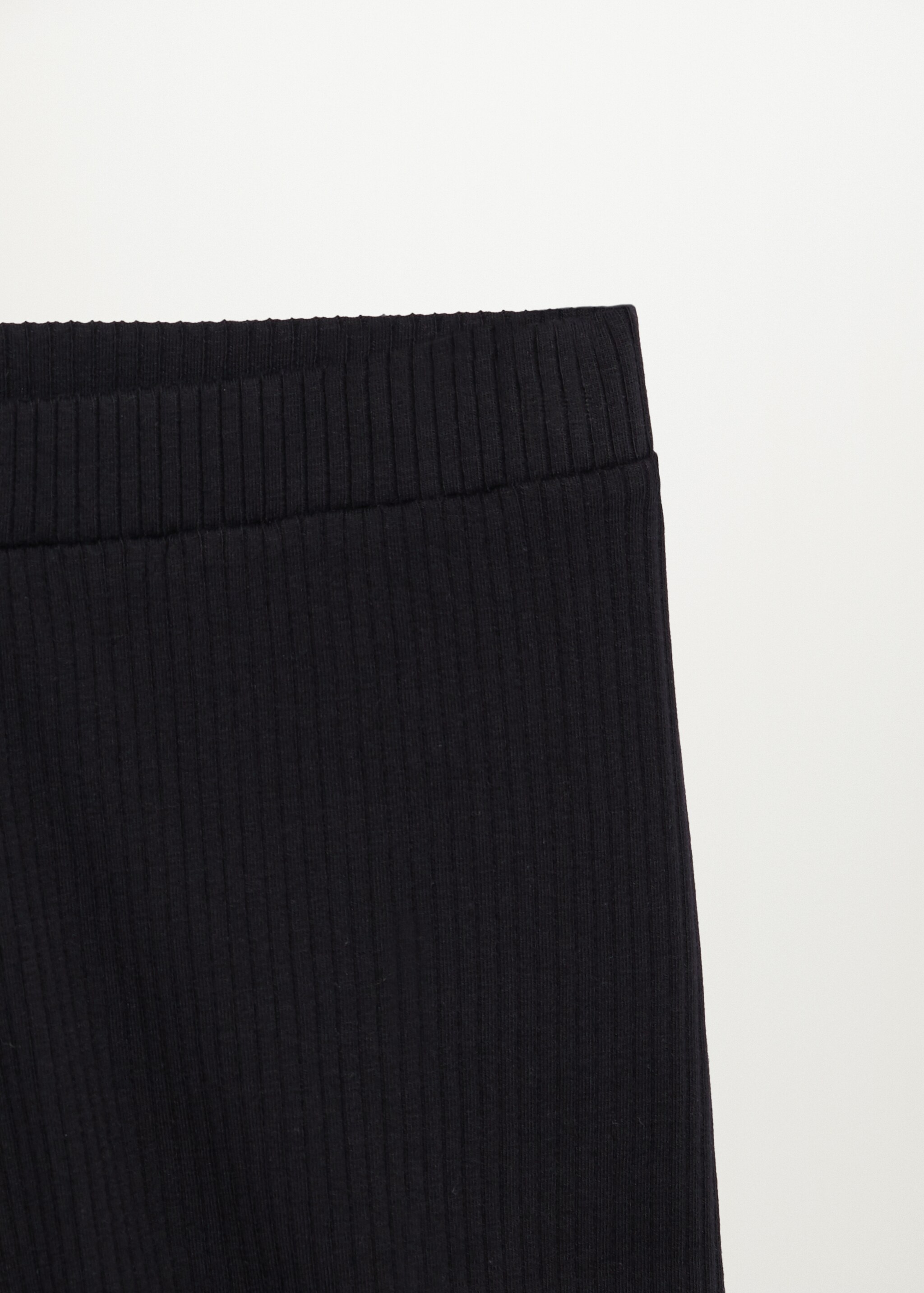 Ribbed cotton shorts - Details of the article 8