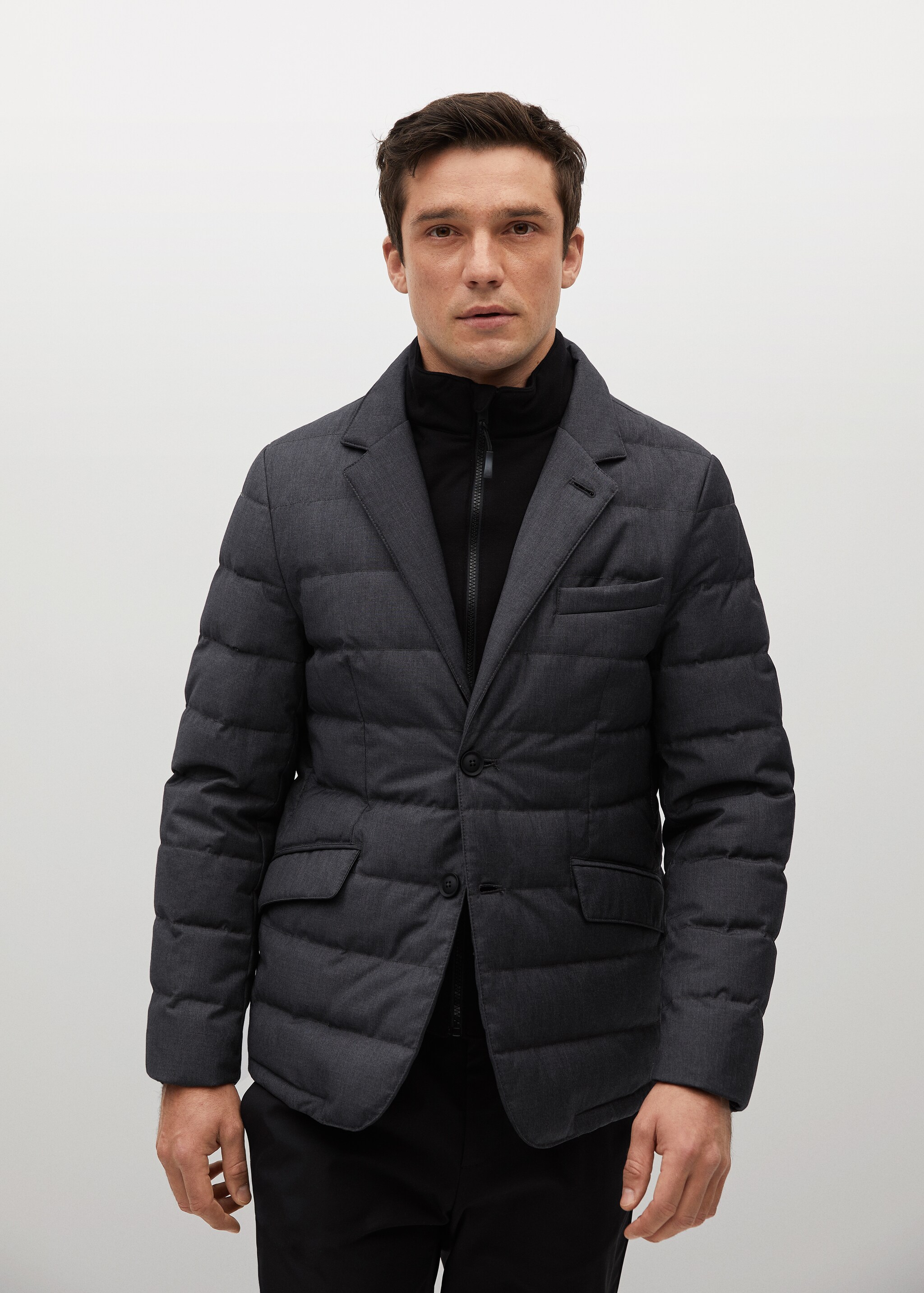 Waterproof feather down coat - Medium plane