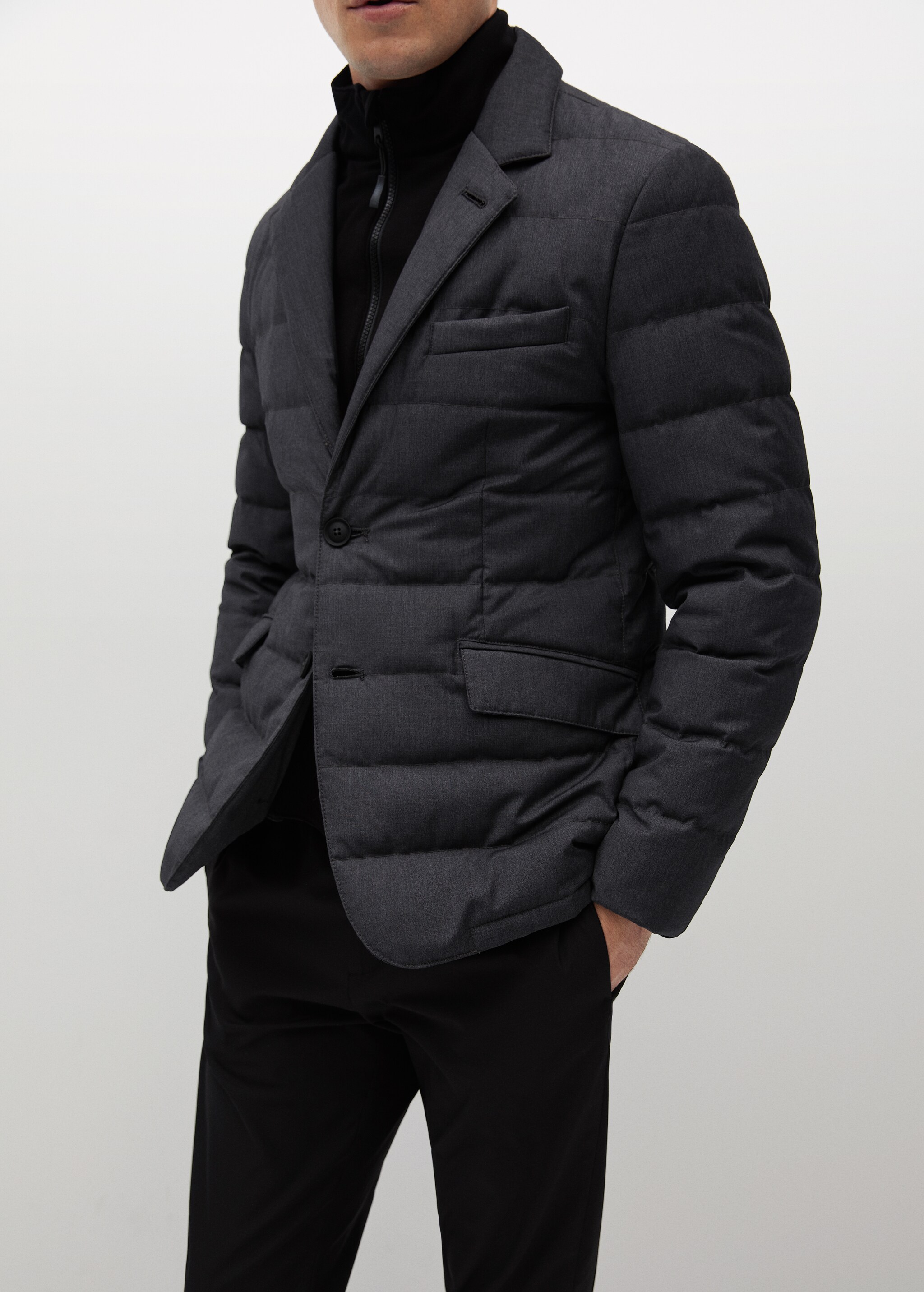 Waterproof feather down coat - Details of the article 2
