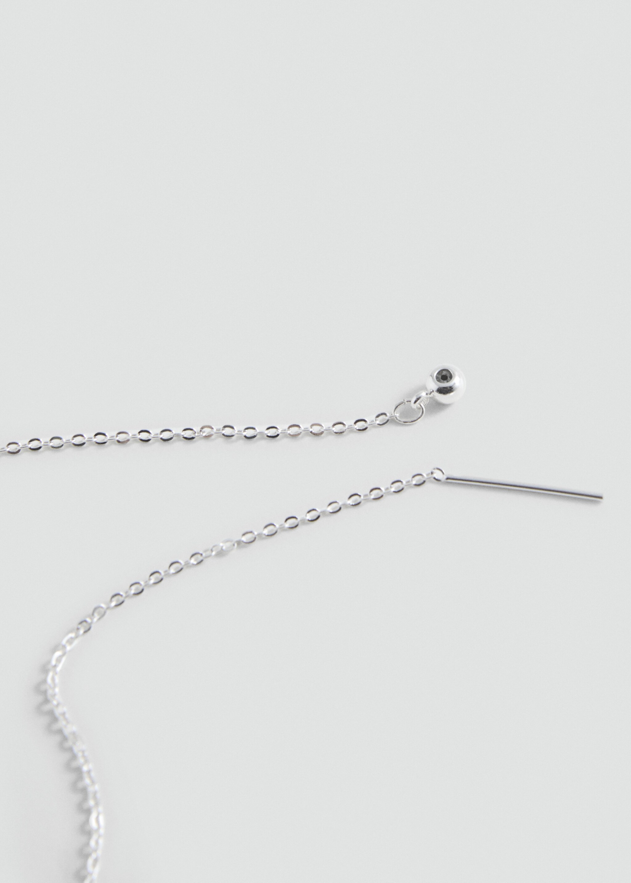 Love necklace - Details of the article 2, Silver. Ref: 87904809-00.