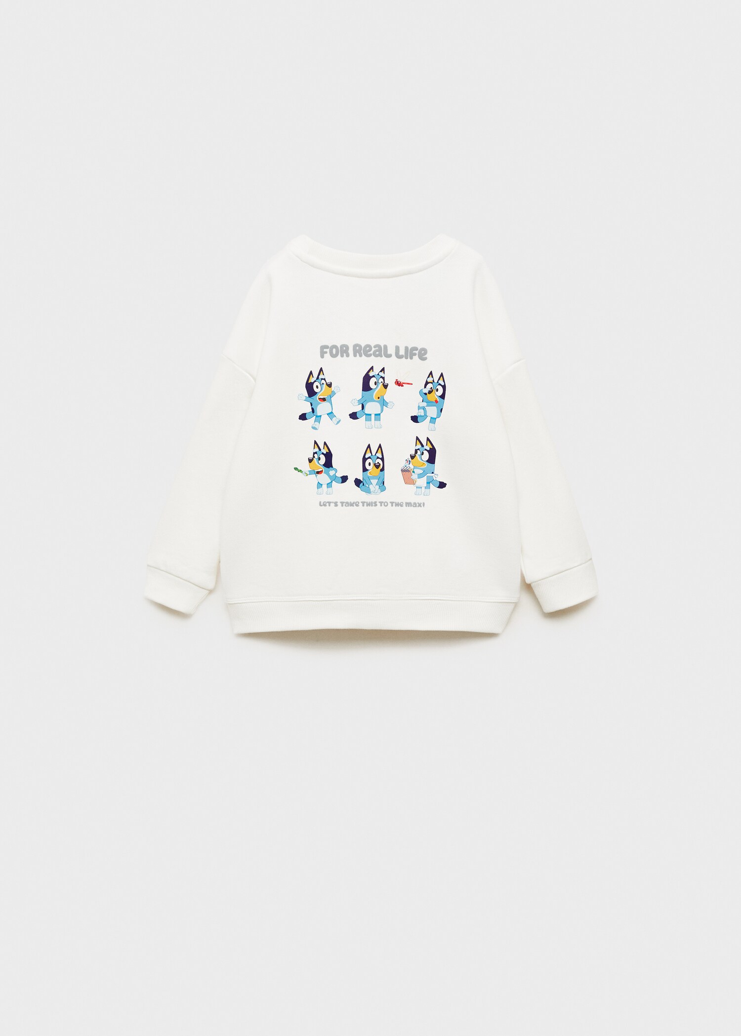Bluey-print sweatshirt - Reverse of the article