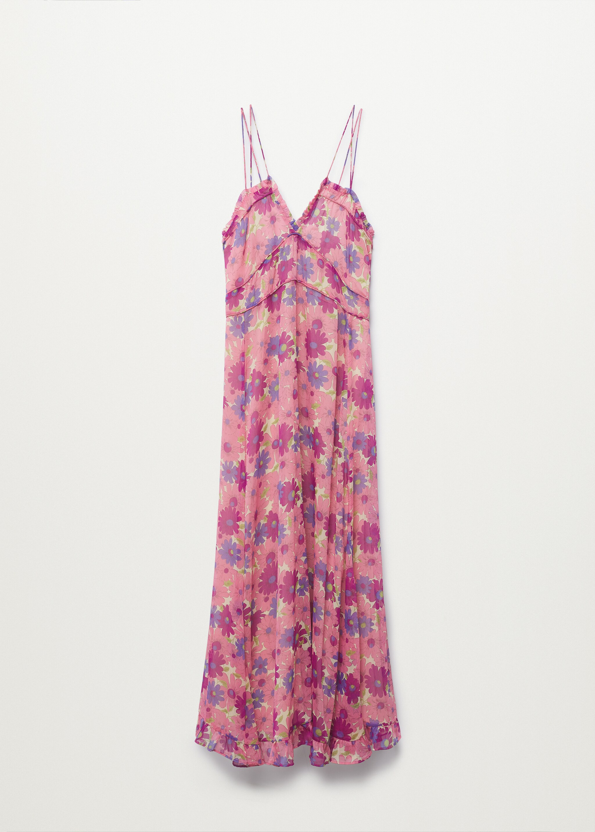 Vestido estampado tirantes - Artículo sin modelo
