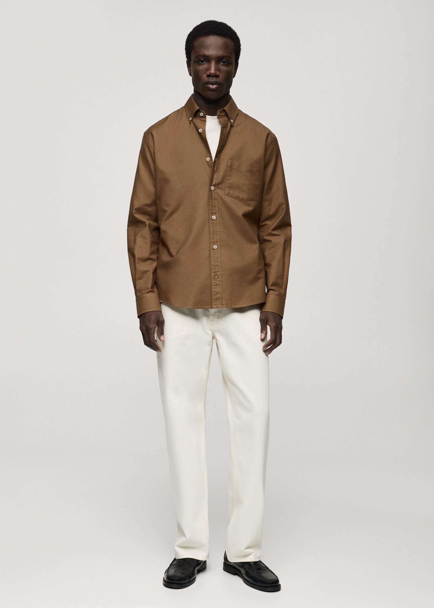 100% cotton Oxford shirt - General plane