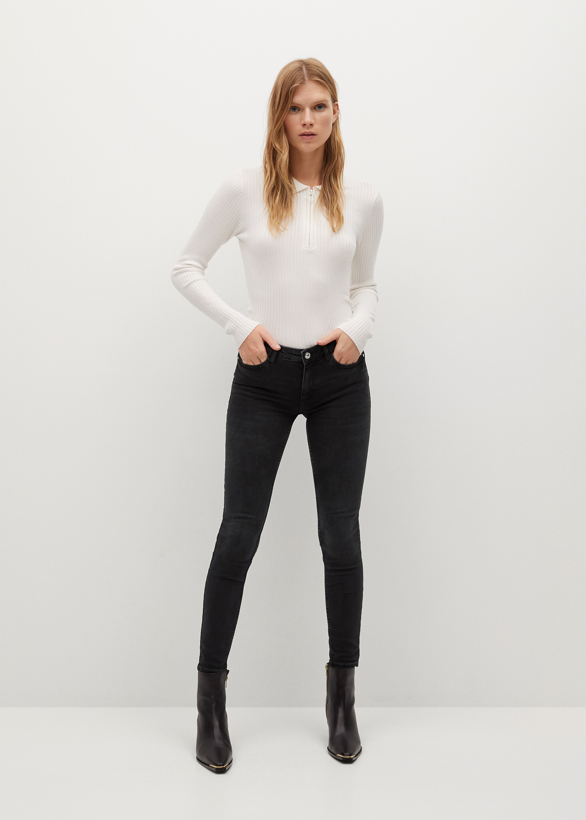 Jeans skinny push-up Kim - Plano general