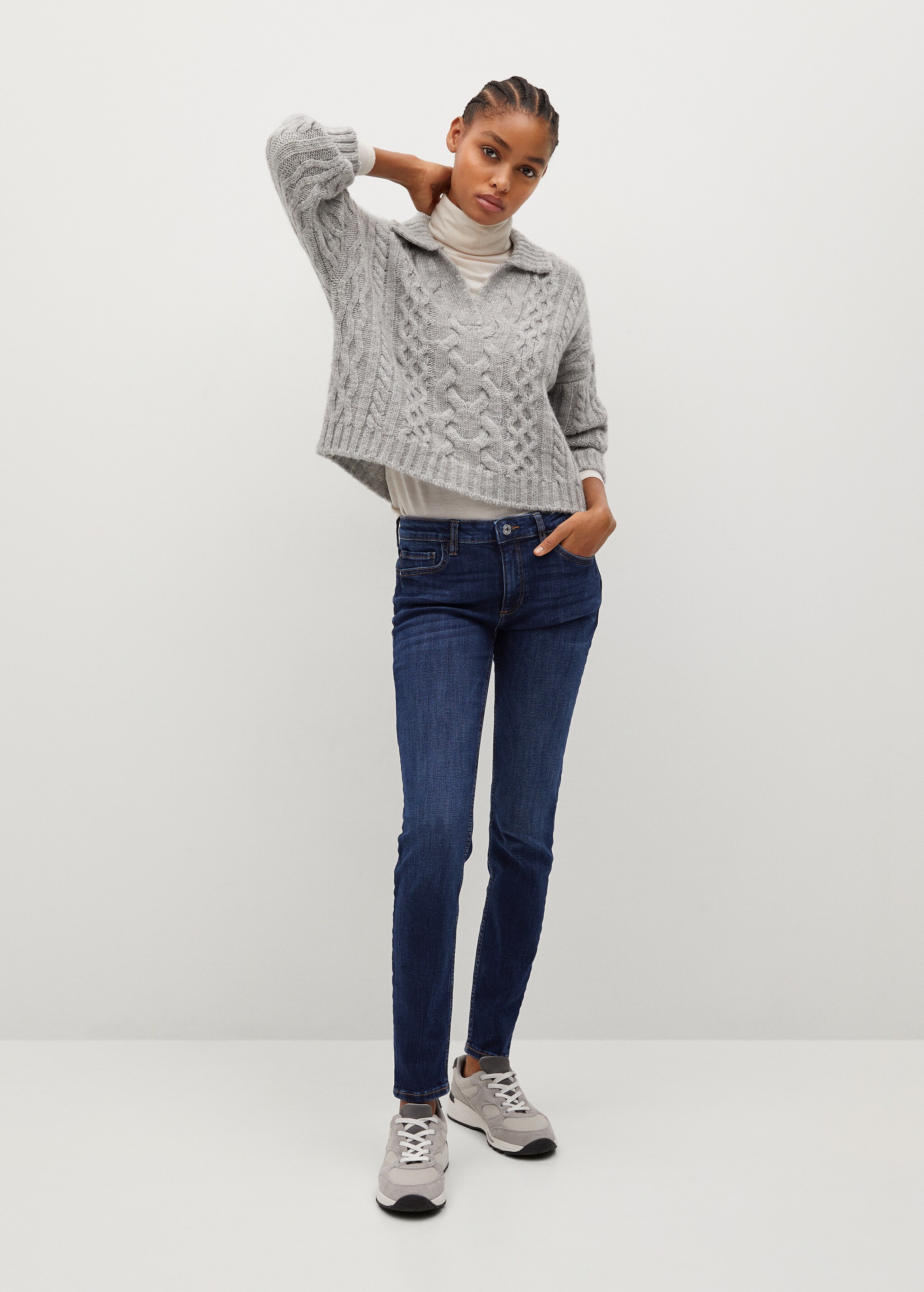 Kim skinny push-up jeans - General plane