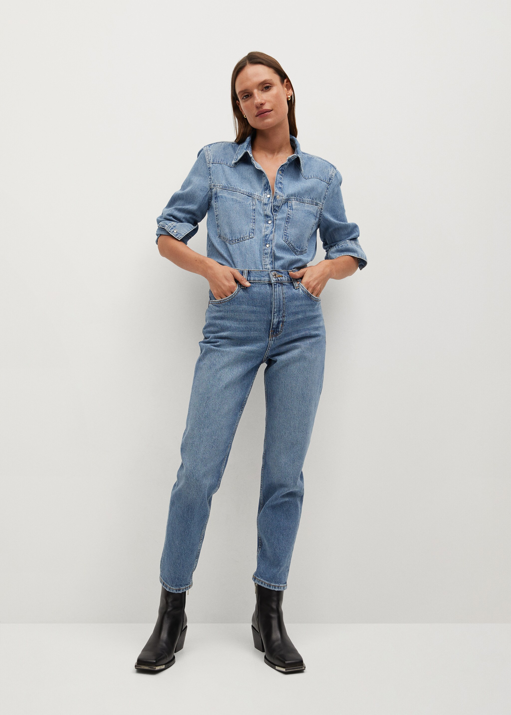 Jeans Mom-fit - Plano general