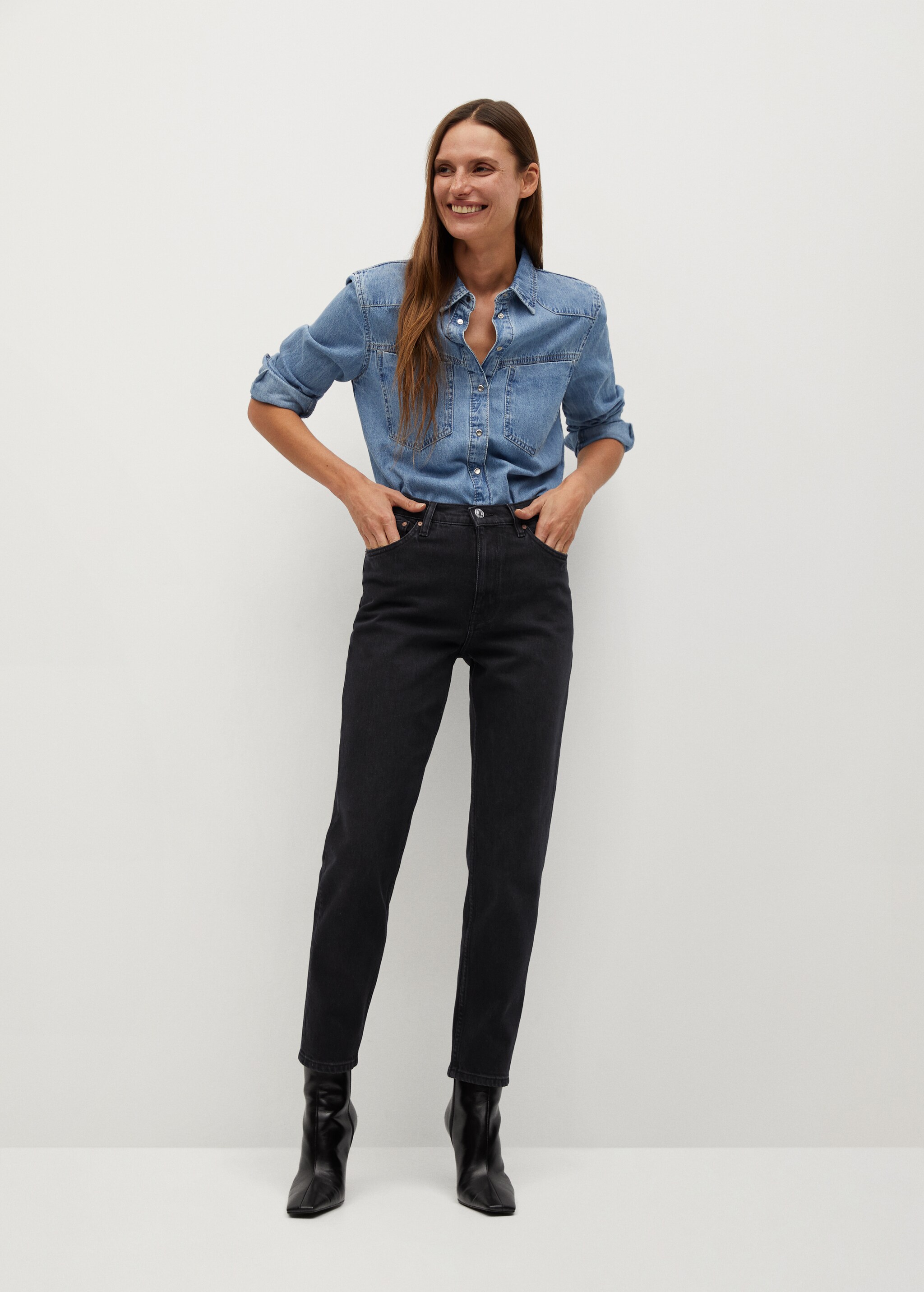 Jean mom-fit - Plan général