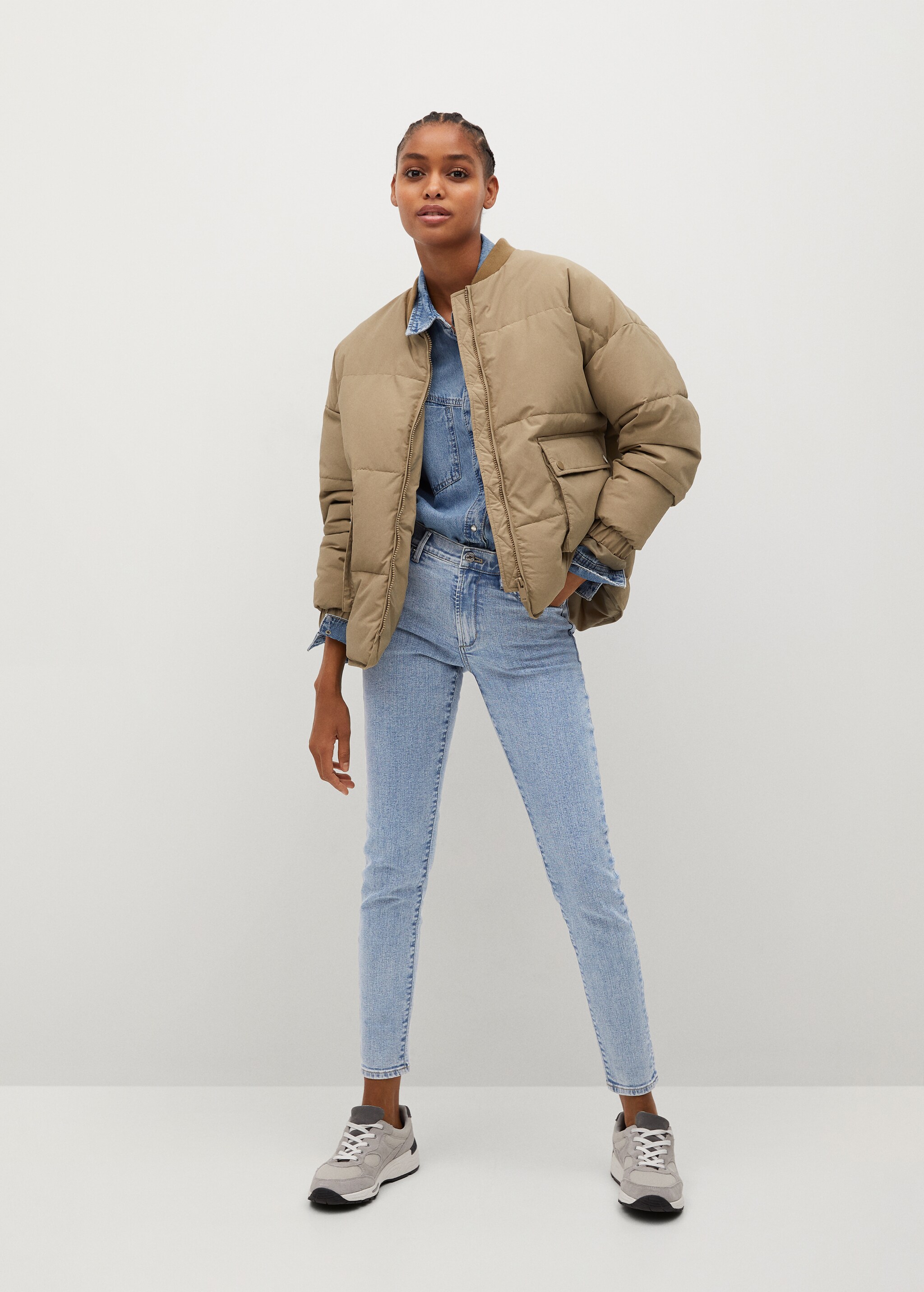 Jeans skinny tiro medio Elsa - Plano general
