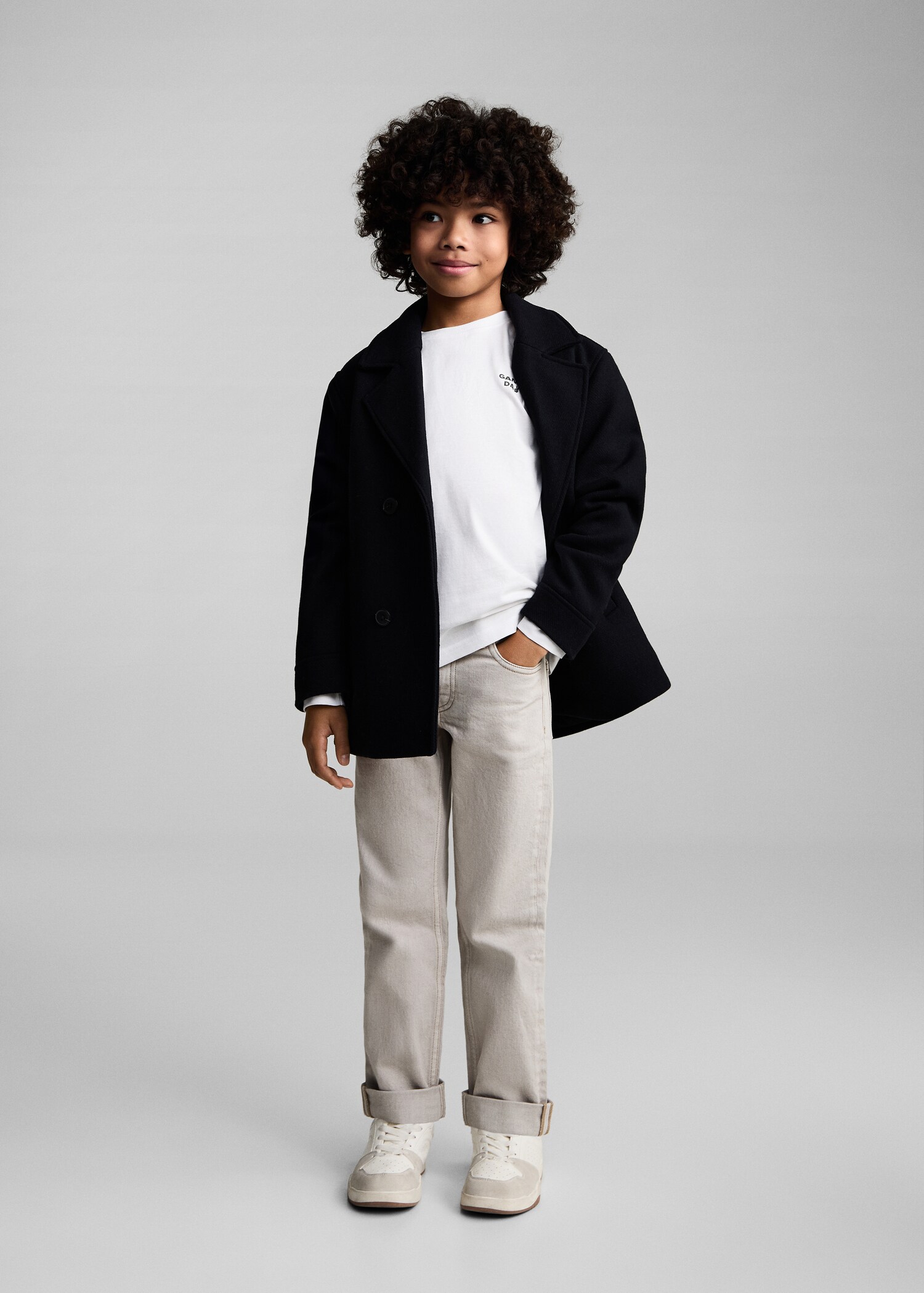 Printed cotton-blend t-shirt - General plane