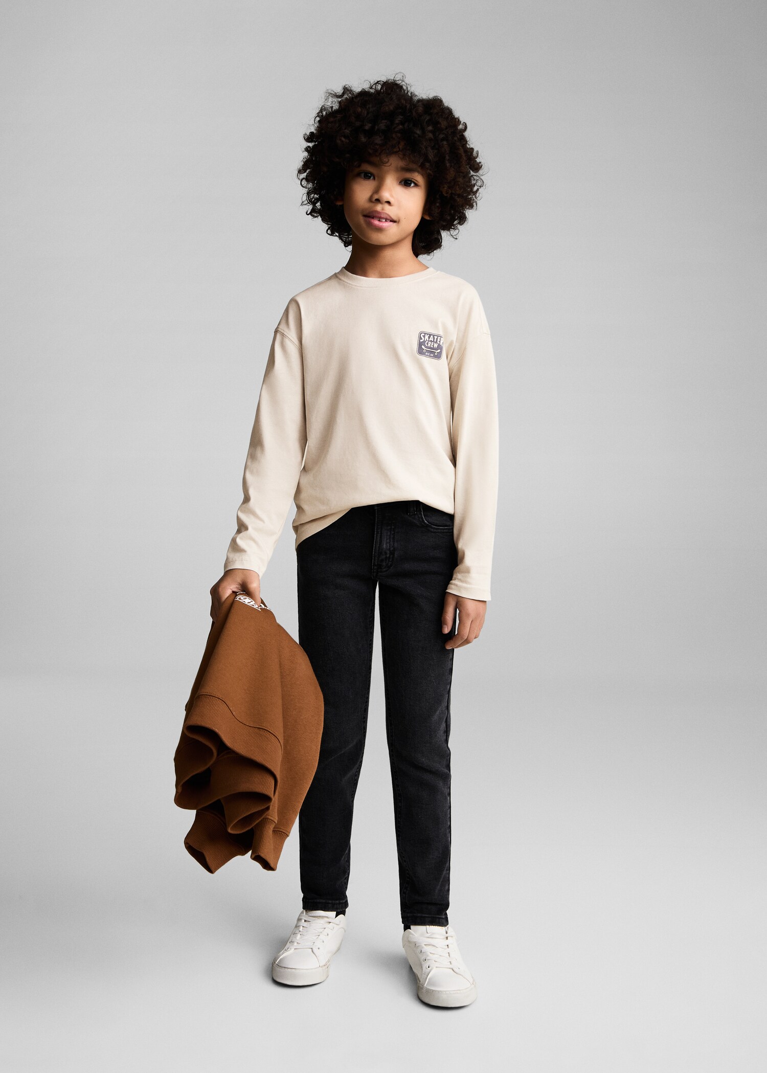 Printed cotton-blend t-shirt - General plane