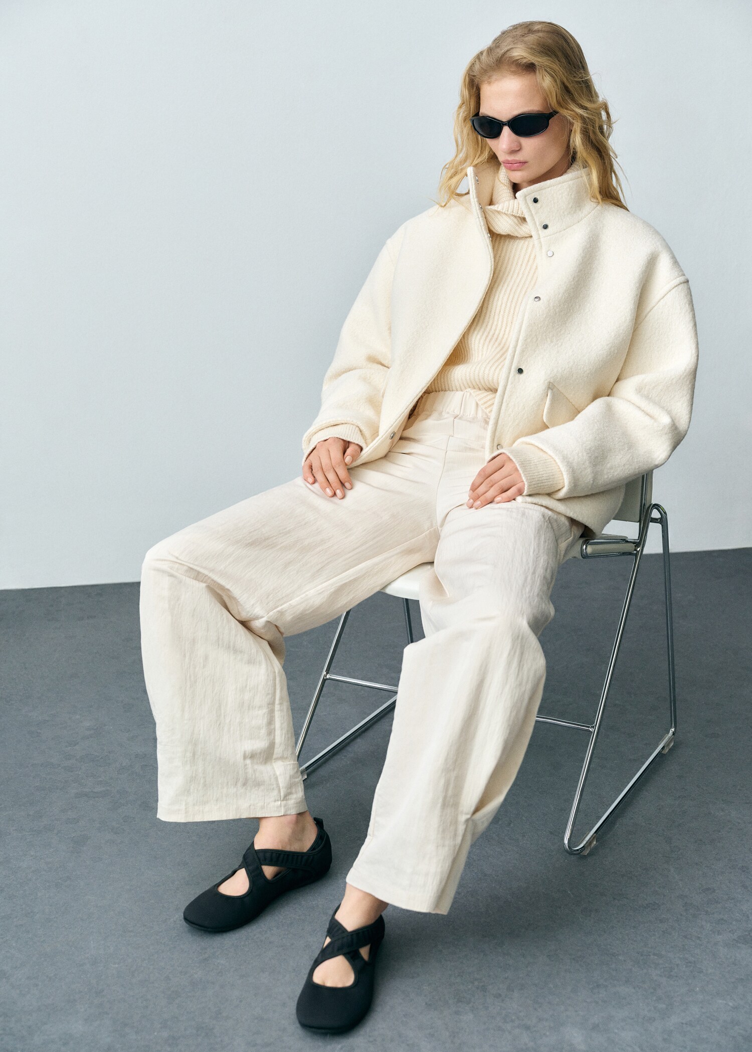 Cross-sport ballet flats - General plane