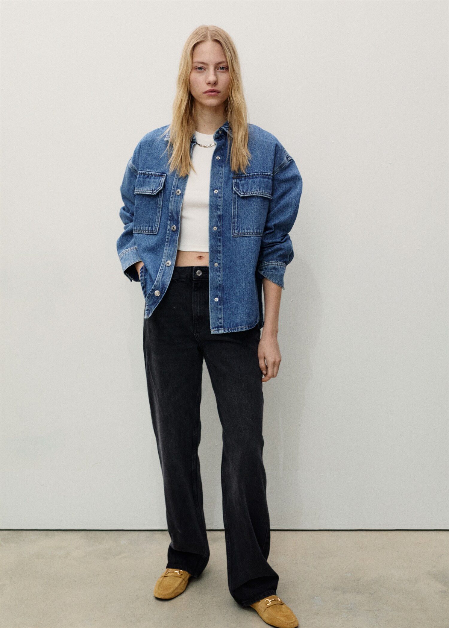 Jeans Miami rectos tiro medio - Plano general