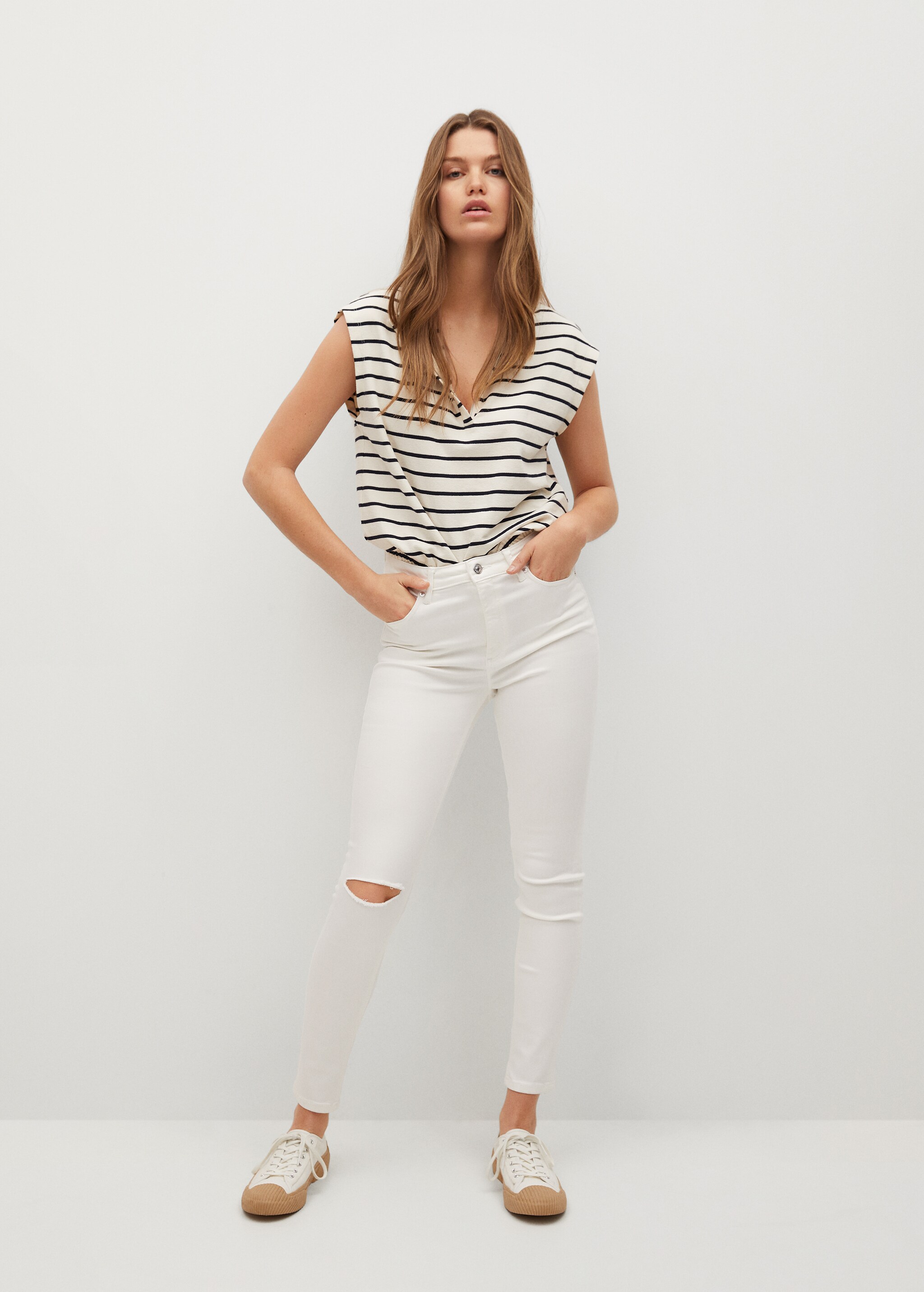 Jeans skinny tiro alto Noa - Plano general