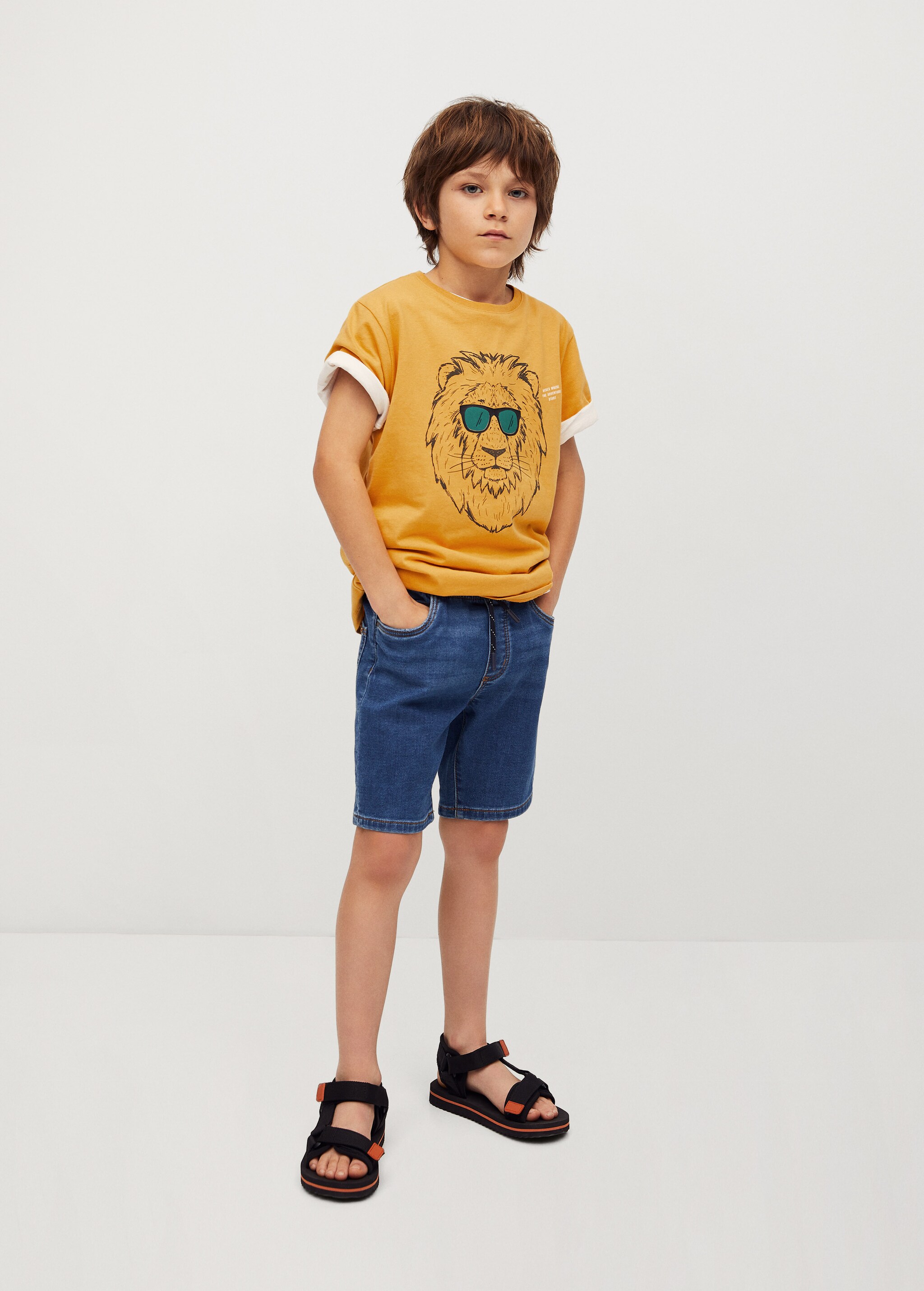 Camiseta algodón estampada - Plano general