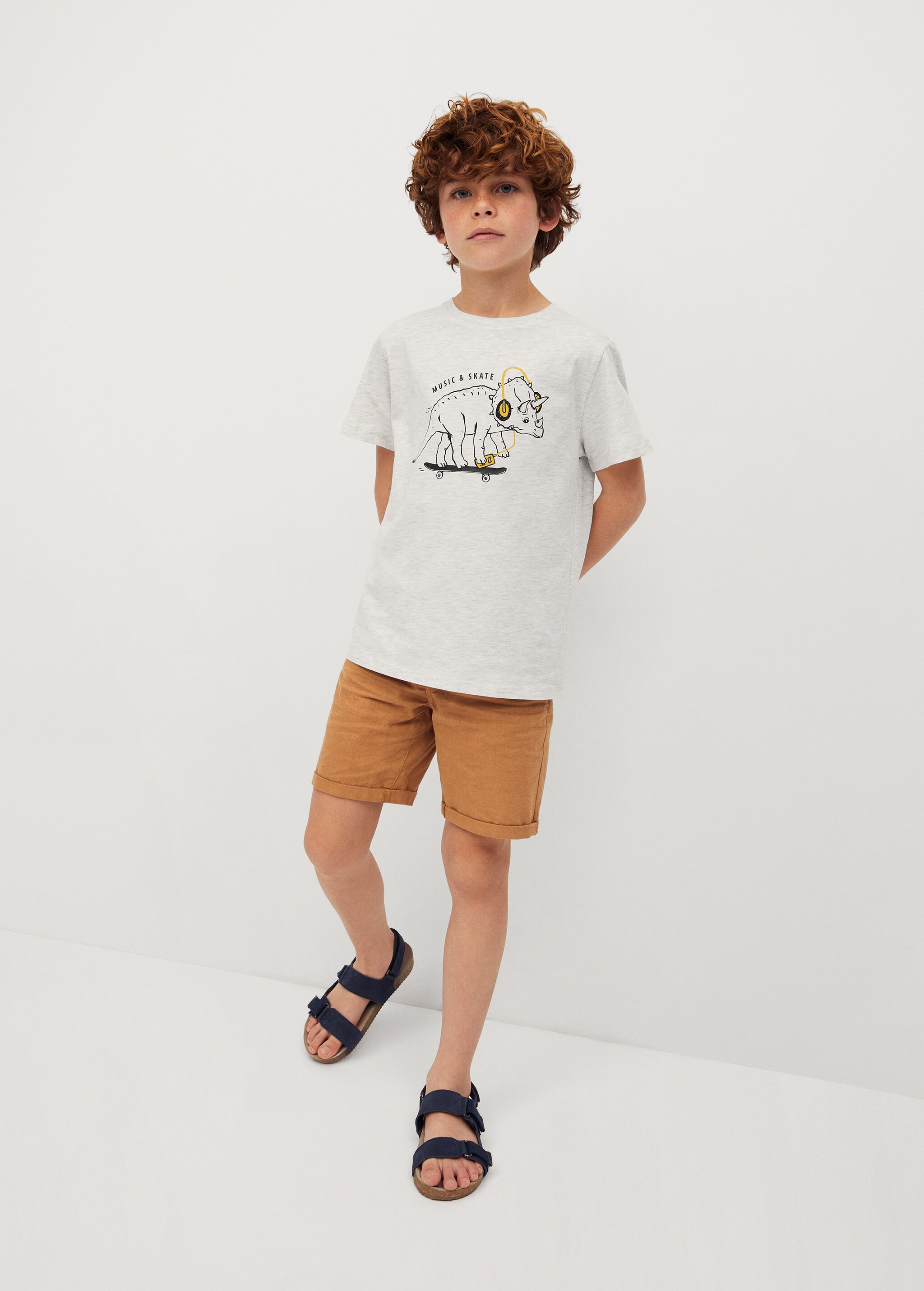 Camiseta algodón estampada - Plano general