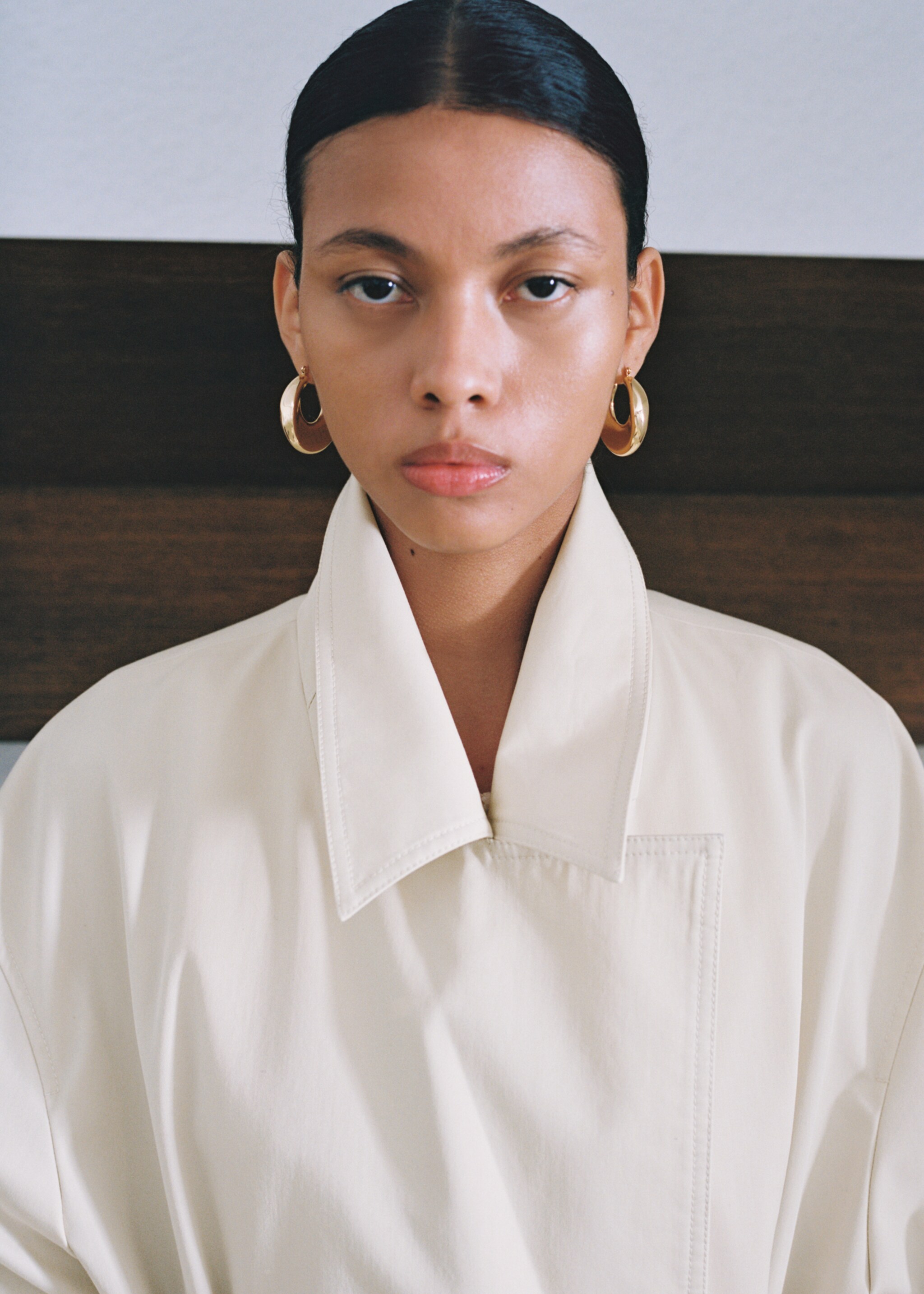 Hoop earrings - General plane, Gold. Ref: 87005979-00.